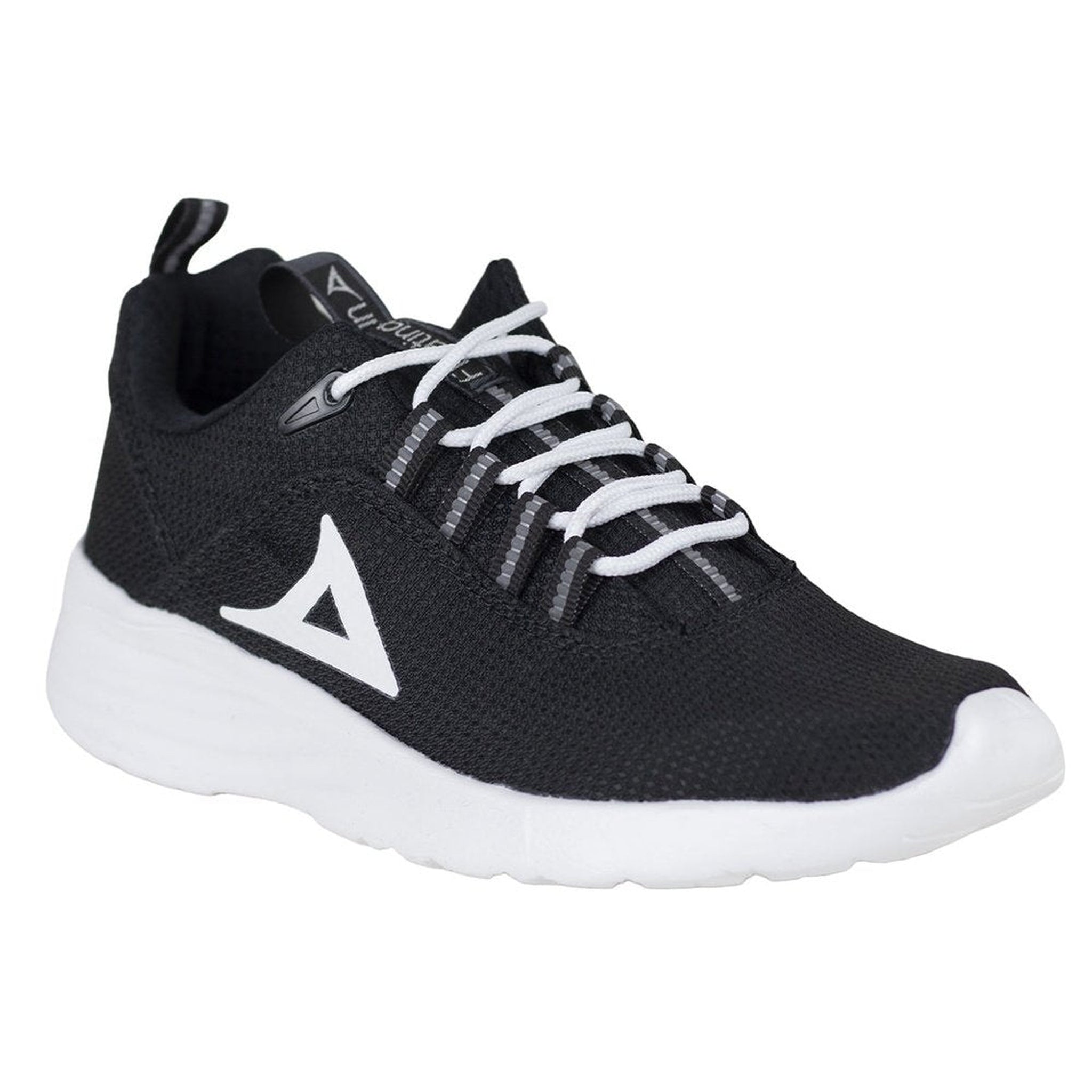 Tenis Pirma Running Para Mujer 0248 Negro Blanco Para Trotar