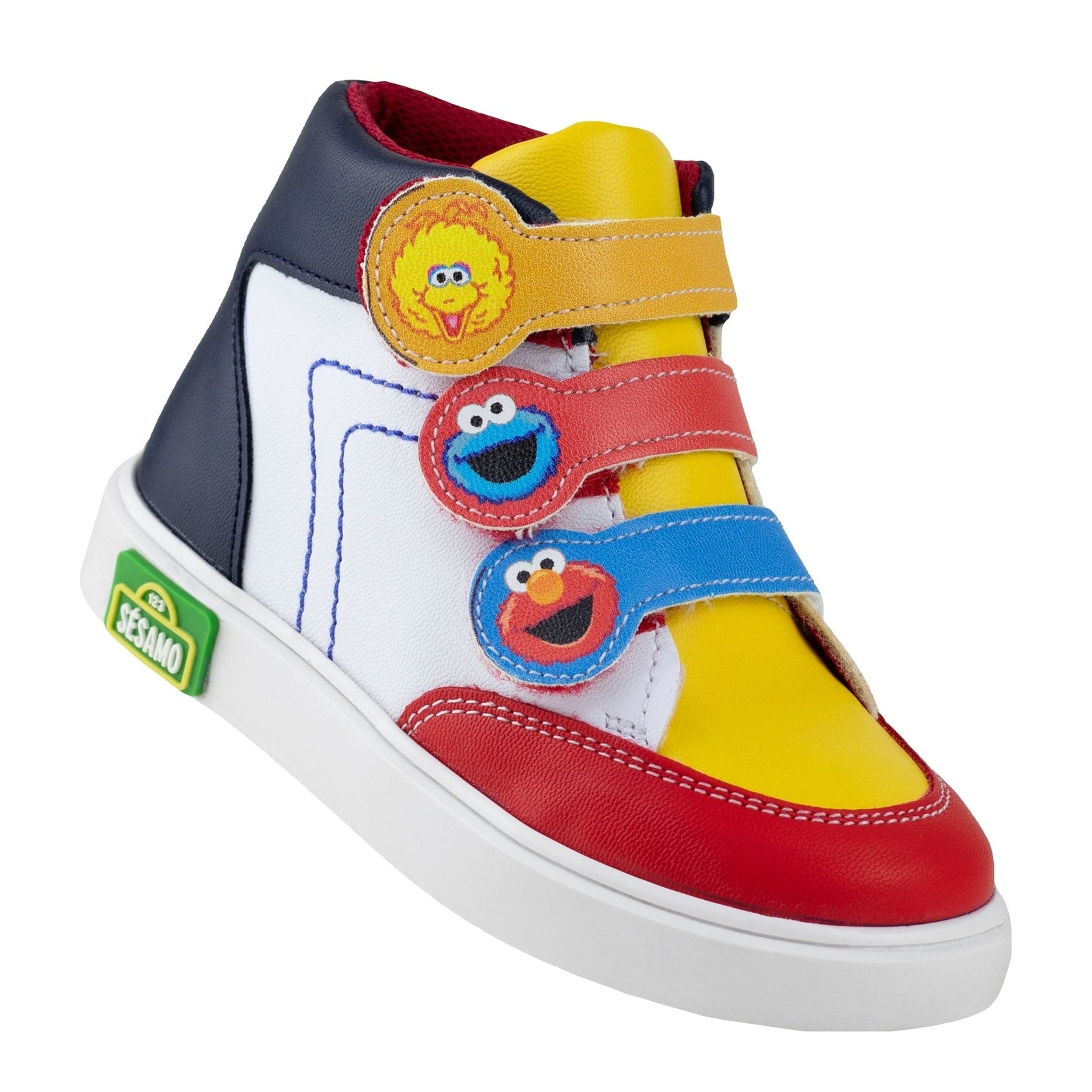 Tenis Bota Niño Plaza Sésamo 7203-2A Rojo 13-17.5