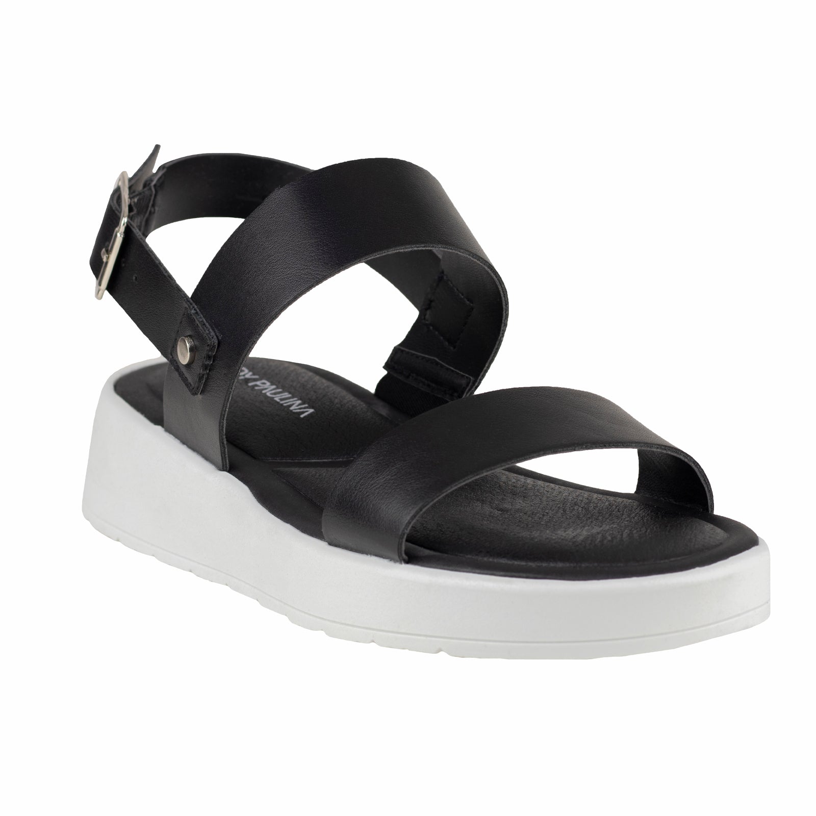 Sandalia Clásica Para Dama Lady Paulina 38101 Negro