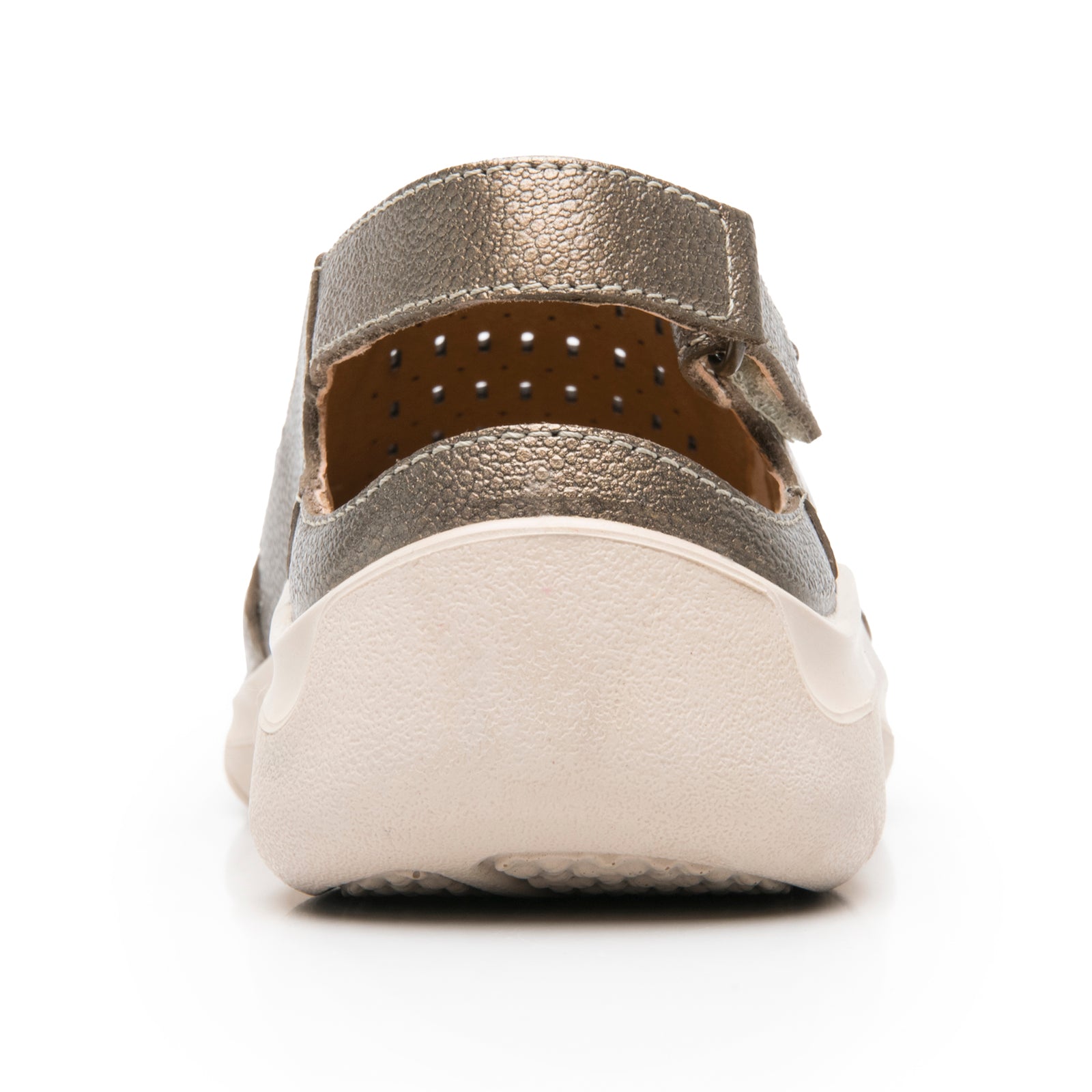 Sandalia Huarache Confort Casual Para Dama Flexi 128706 Antimonio