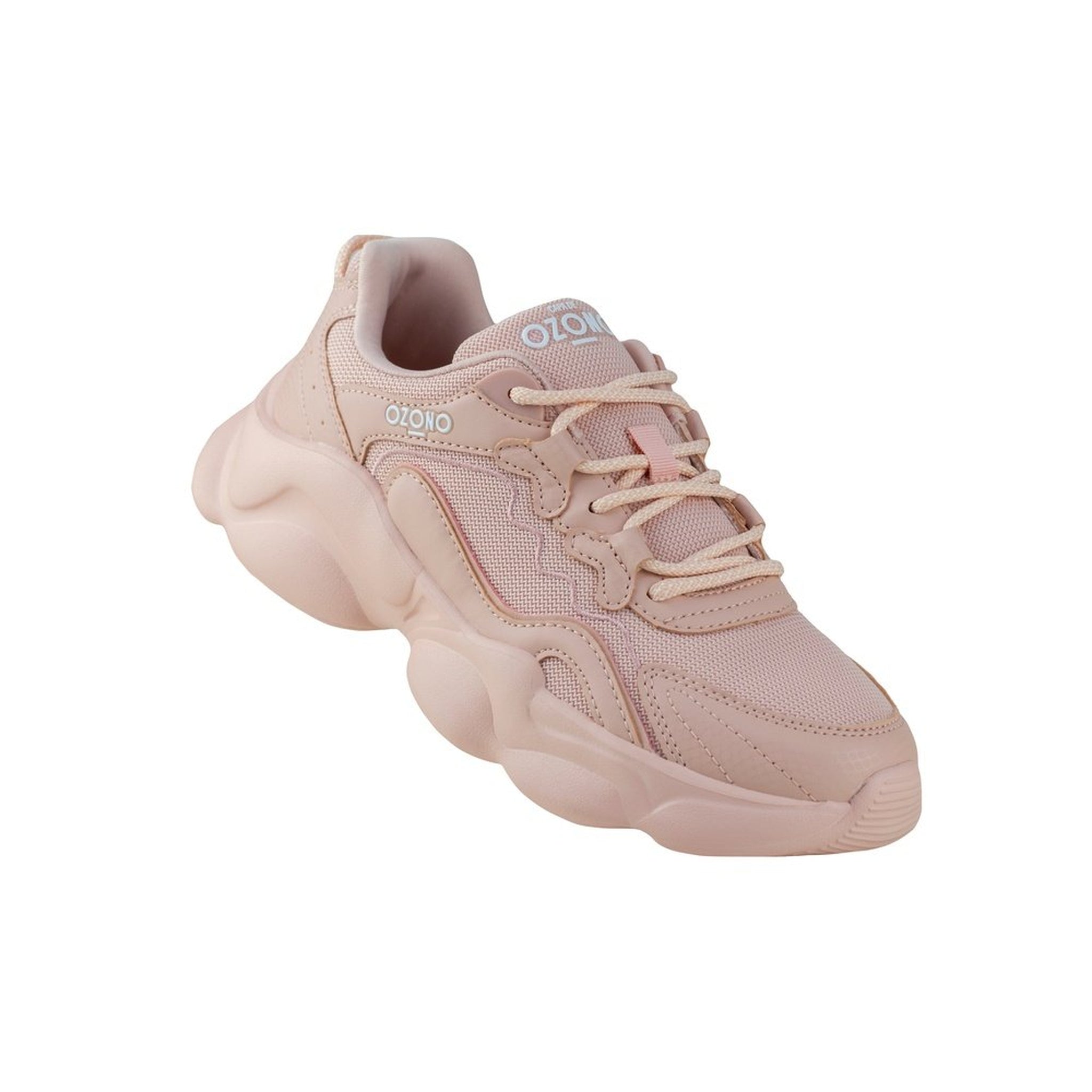 Tenis Sneakers Urbano Para Mujer Capa De Ozono 603201 Rosa