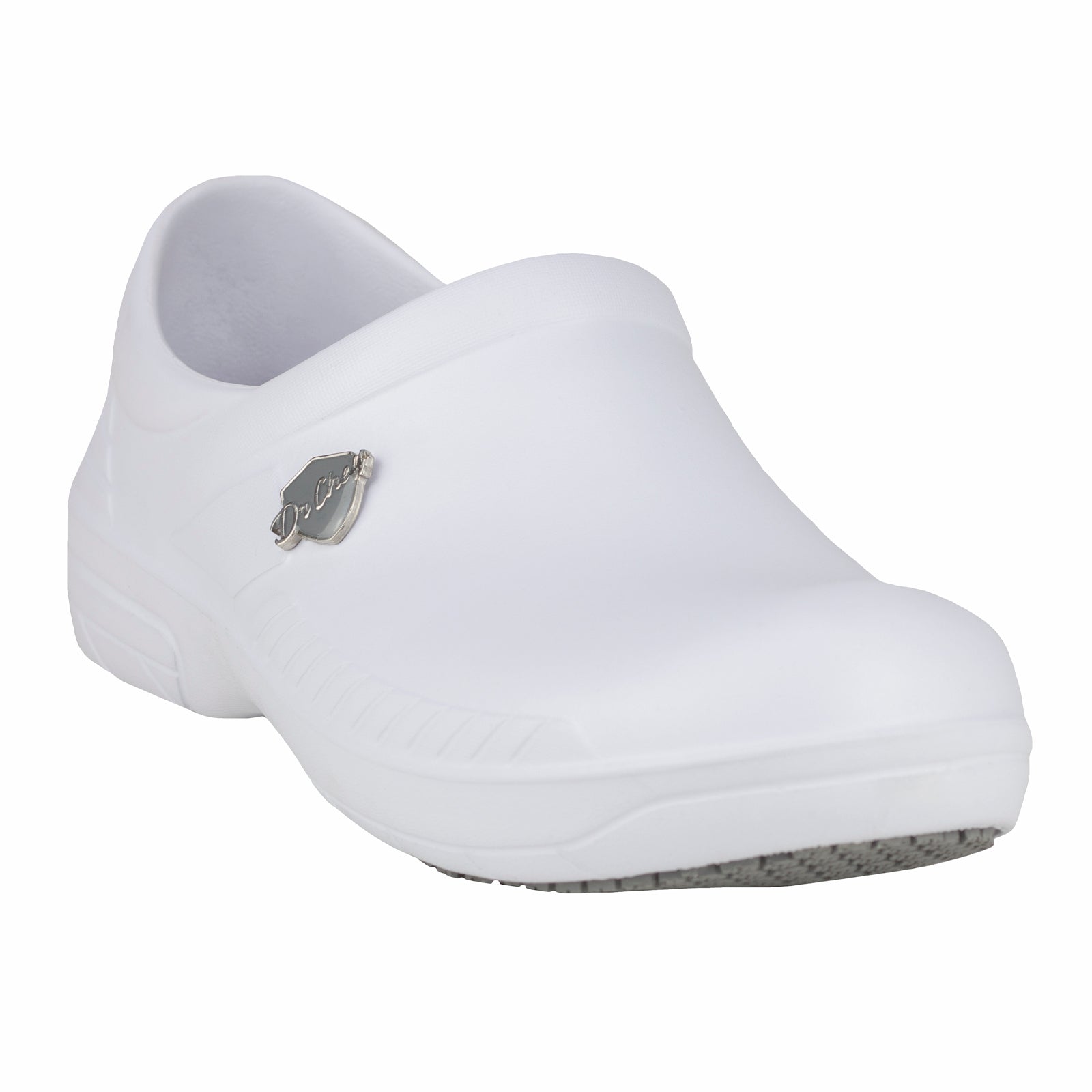 Zapato Clínico/Servicio Dama Caballero Dr. Cheff 1106 Blanco Gris