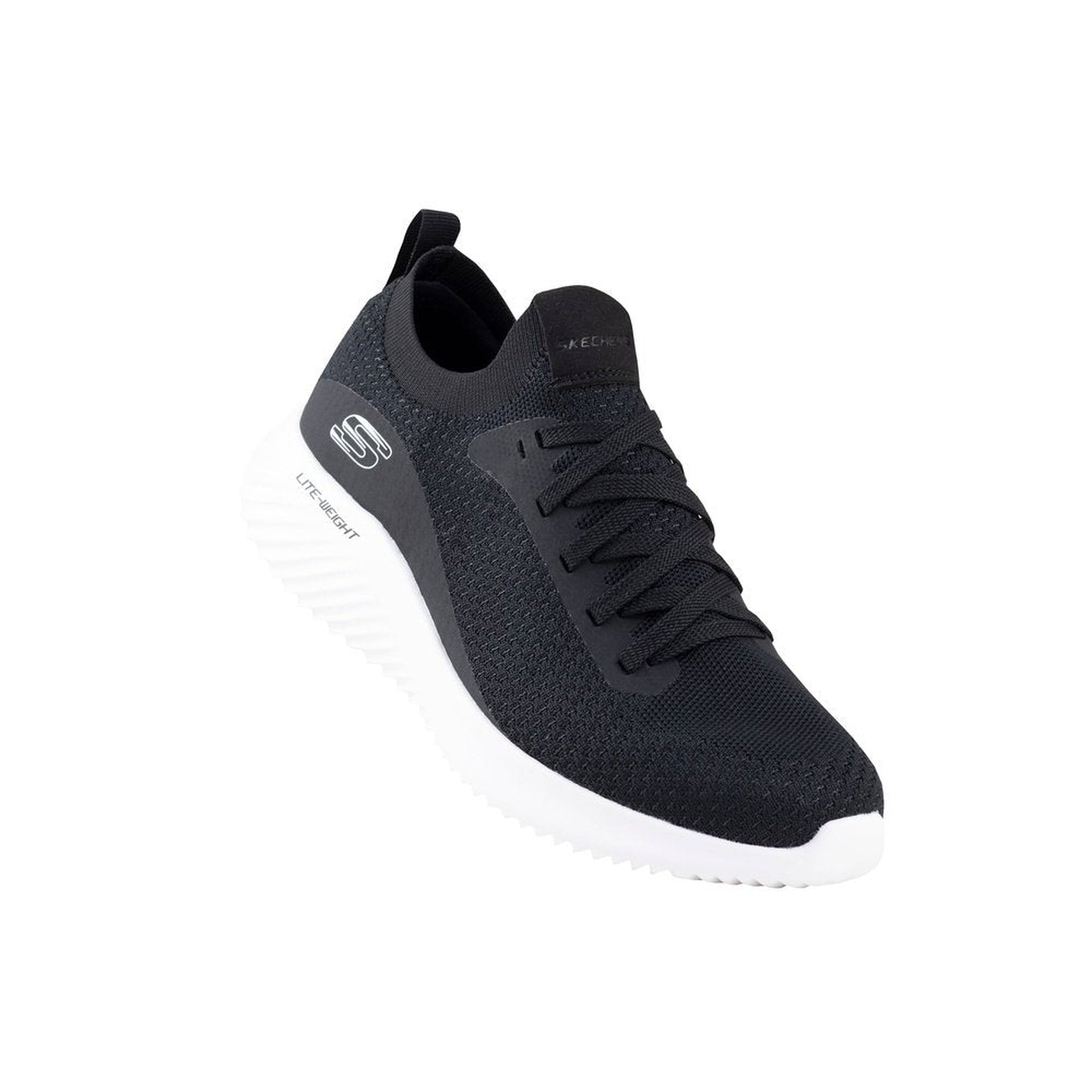 Tenis Skechers Bounder Caballero 52595 Negro Blanco