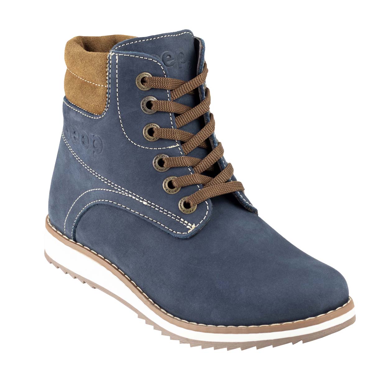 Bota Casual Dama Jeep Montana 9421 Nobuck Marino