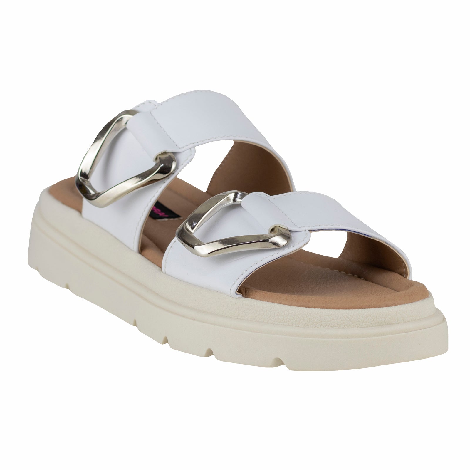 Sandalia Casual Para Dama Salamandra 315-4037 Blanco