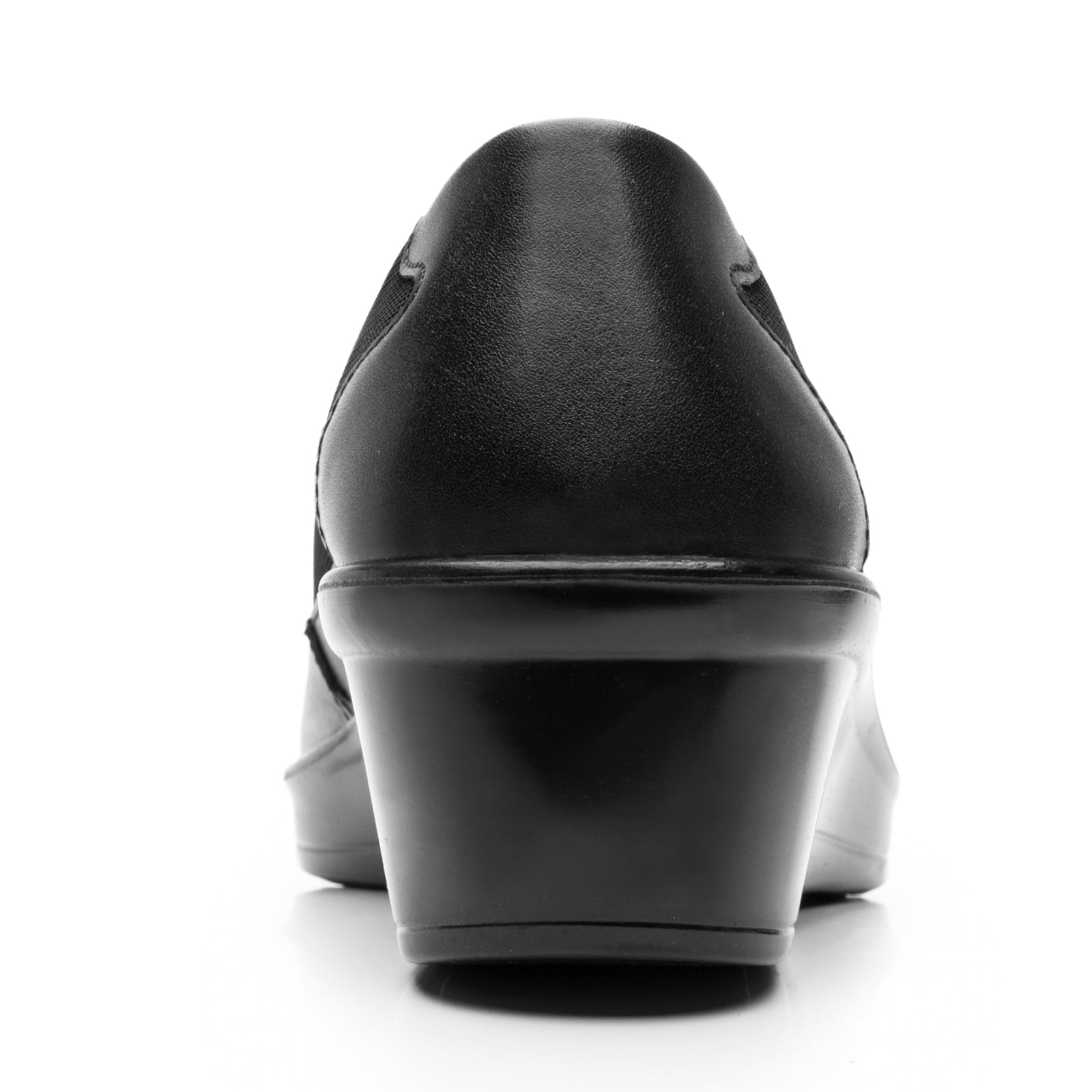 Zapato Balerina Tacón Cuña Para Dama Flexi 136702 Negro