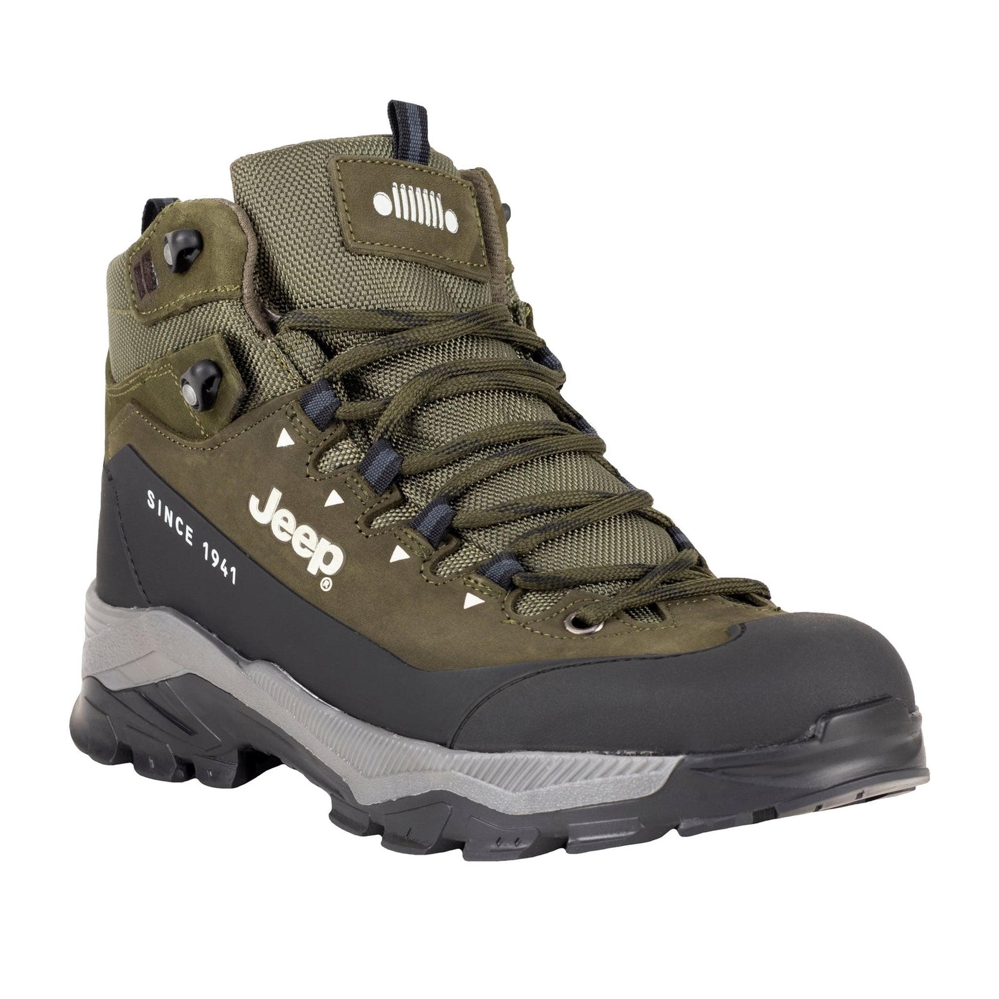Bota Urbana Caballero Jeep 2000 Nobuck Verde