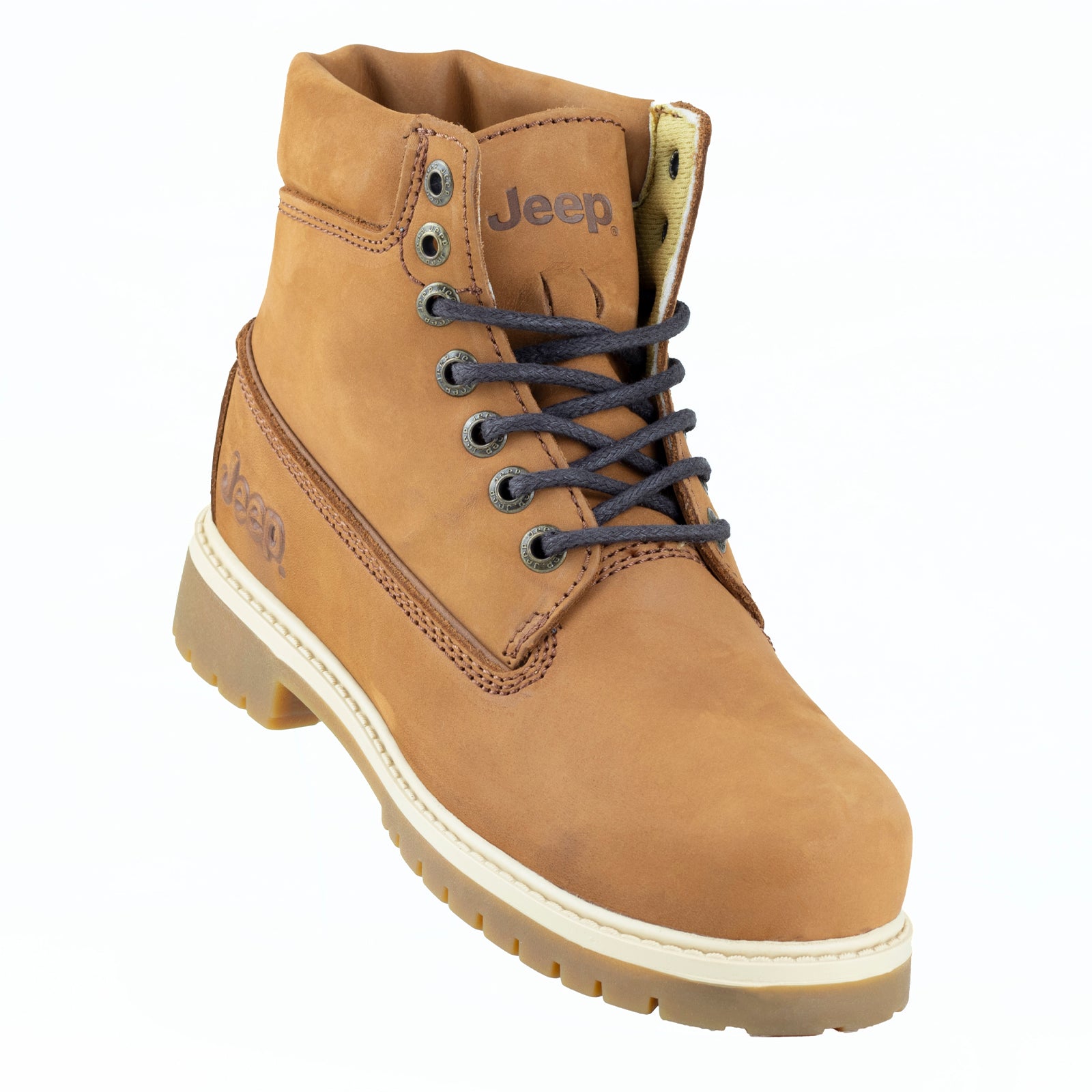Bota Casual Para Caballero Jeep 3801 Bronce