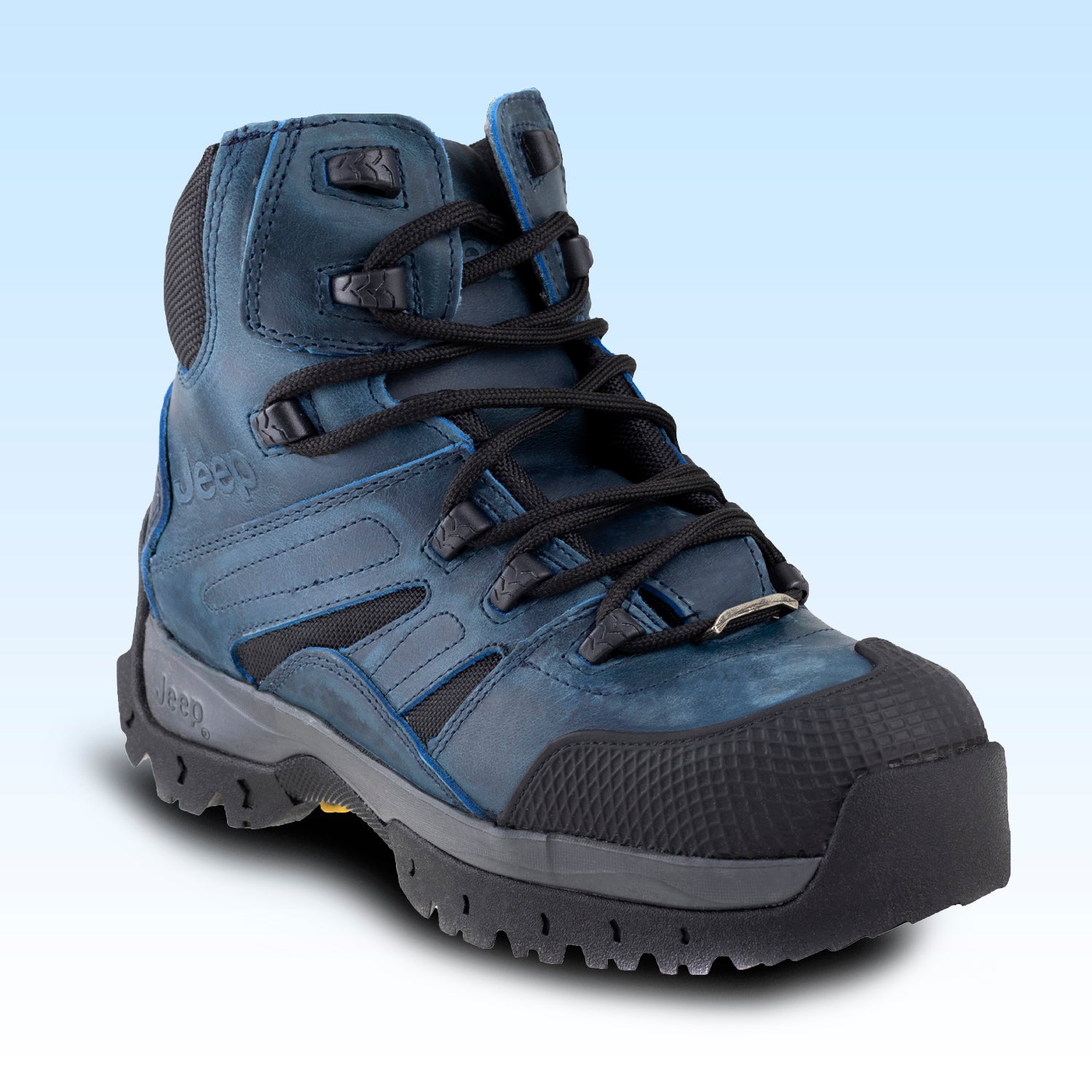 Bota Industrial Dieléctrica Tipo II + III (PP+D) Caballero Jeep 3567 Azul