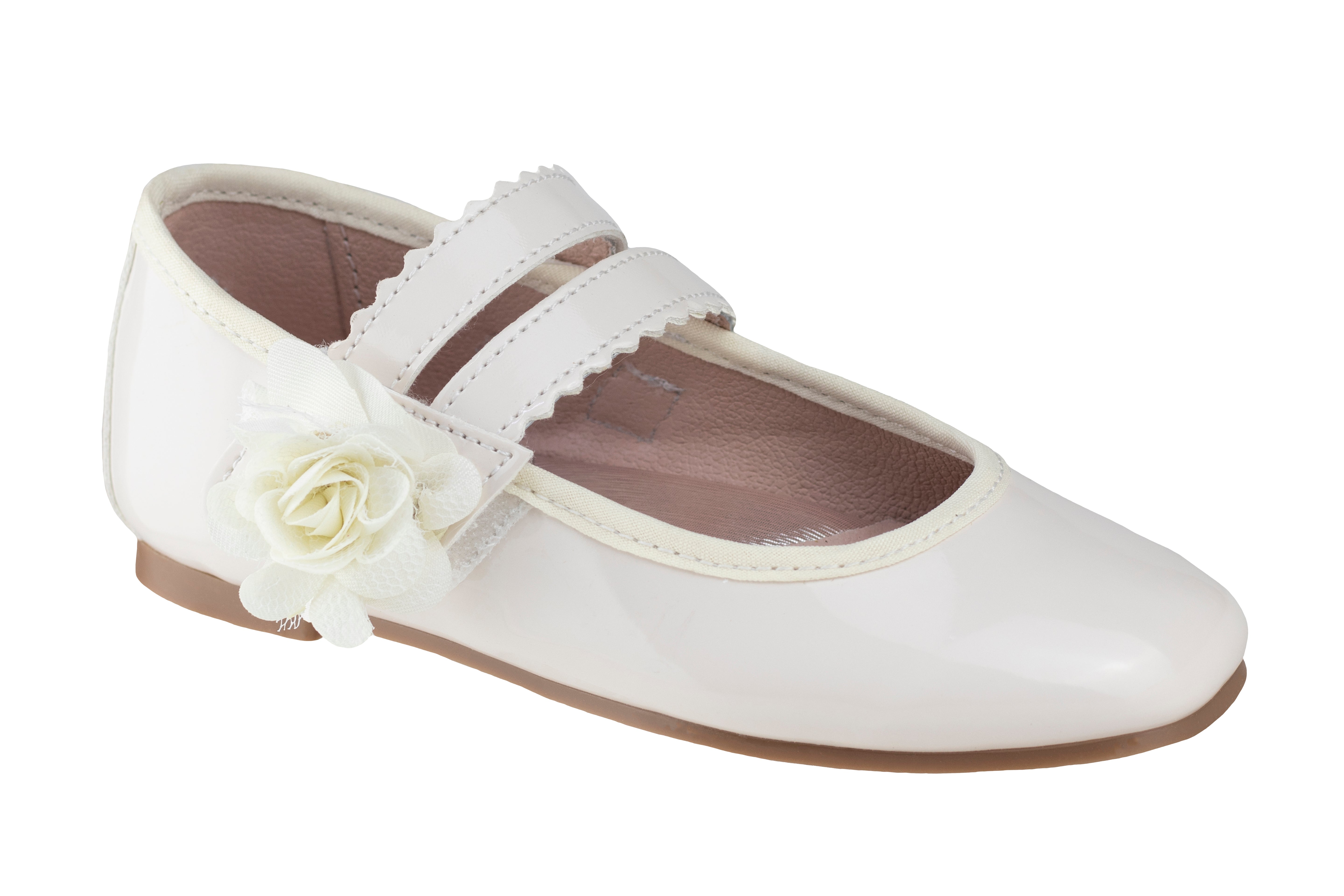 Ballerina Karsten Niña 35404-2A Charol Hueso 22-26