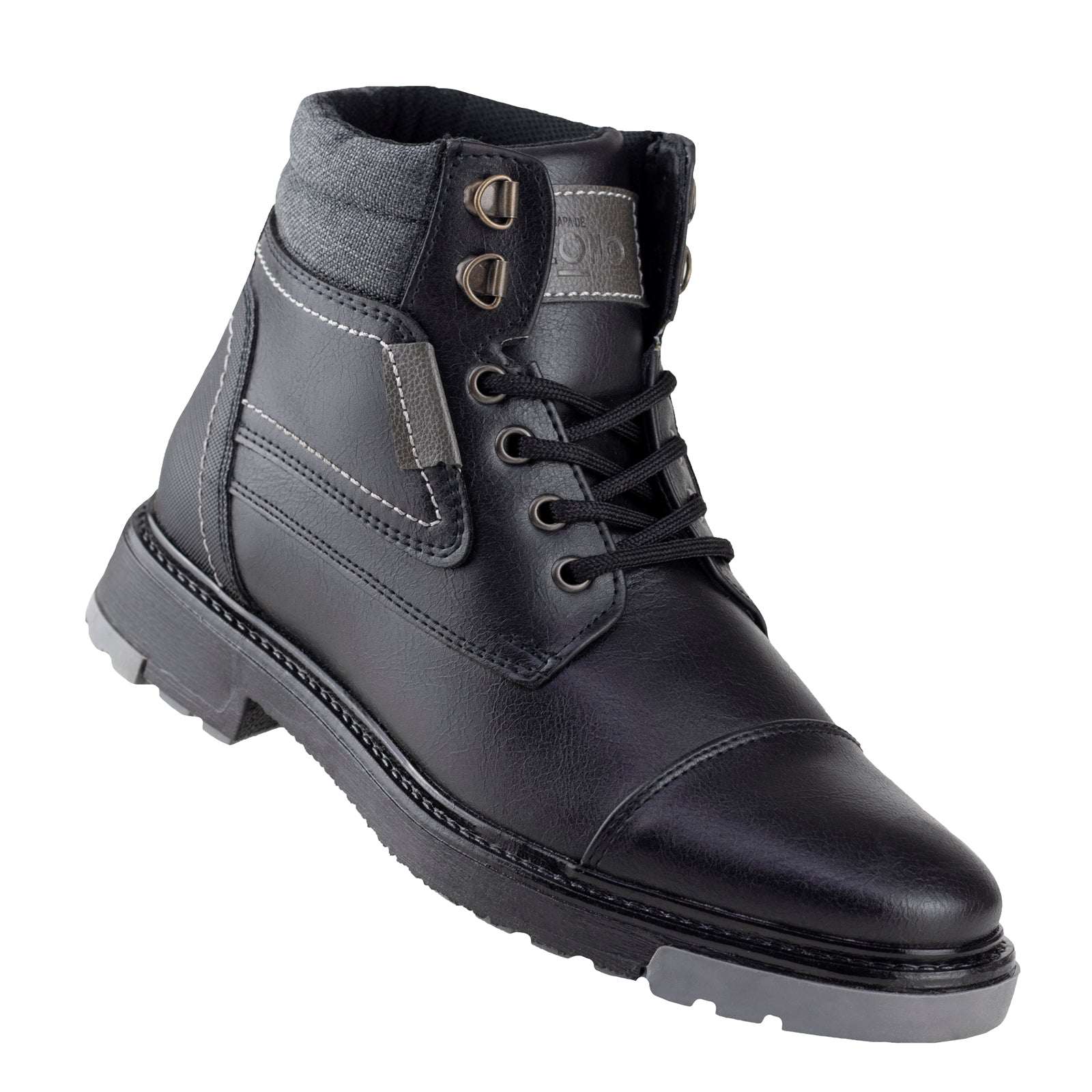 Botín Casual Caballero Capa de Ozono 654301 Negro