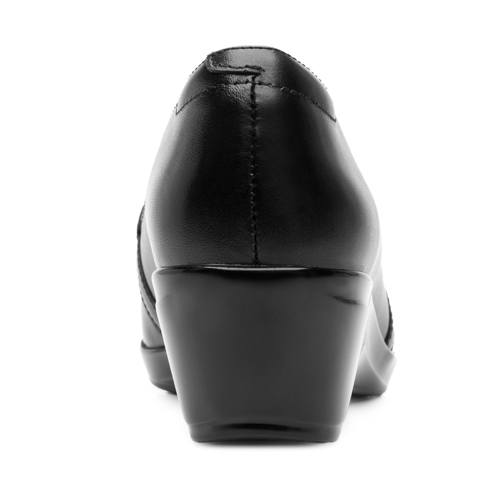 Zapato Mocasín Confort Tacón Cuña Para Dama Flexi 45233 Negro