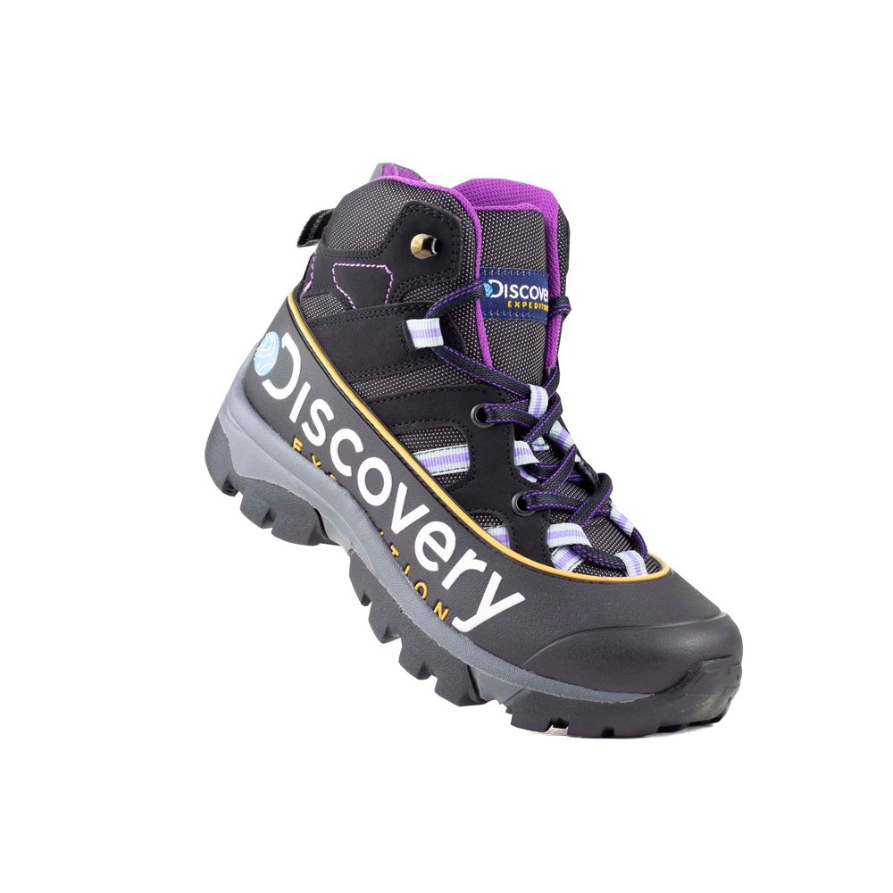 Botas Outdoor Discovery Expedition Mujer 2502 Lona Negro