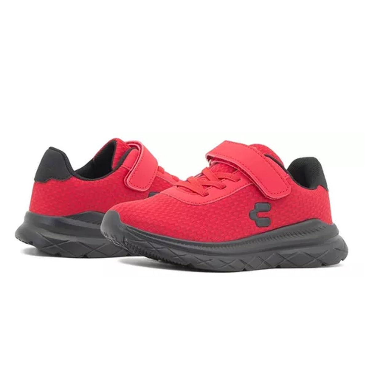 Tenis Charly Kids Sports Relax 1098461 Rojo Negro