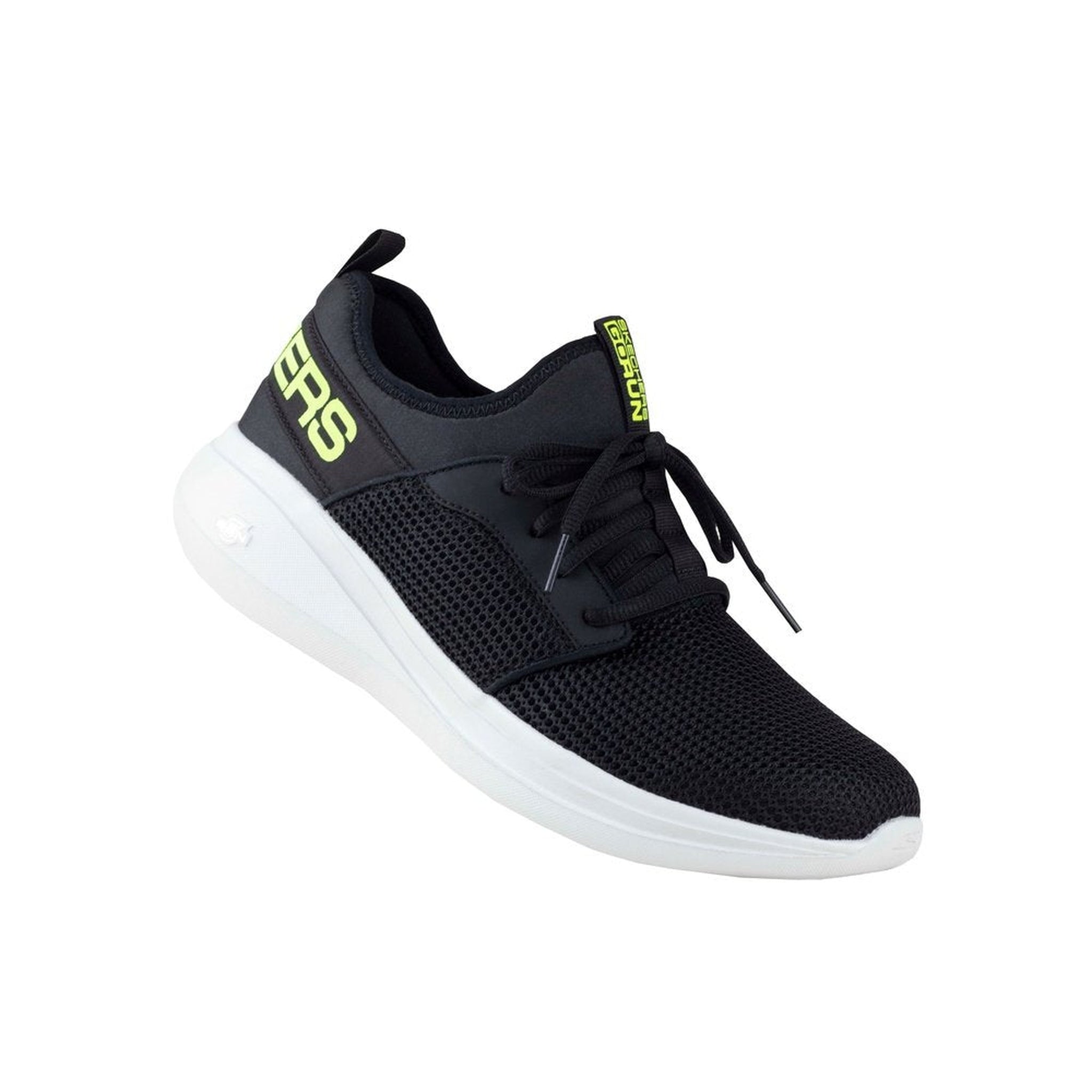 Tenis Skechers GoRun Fast Caballero 55103 Negro Limón