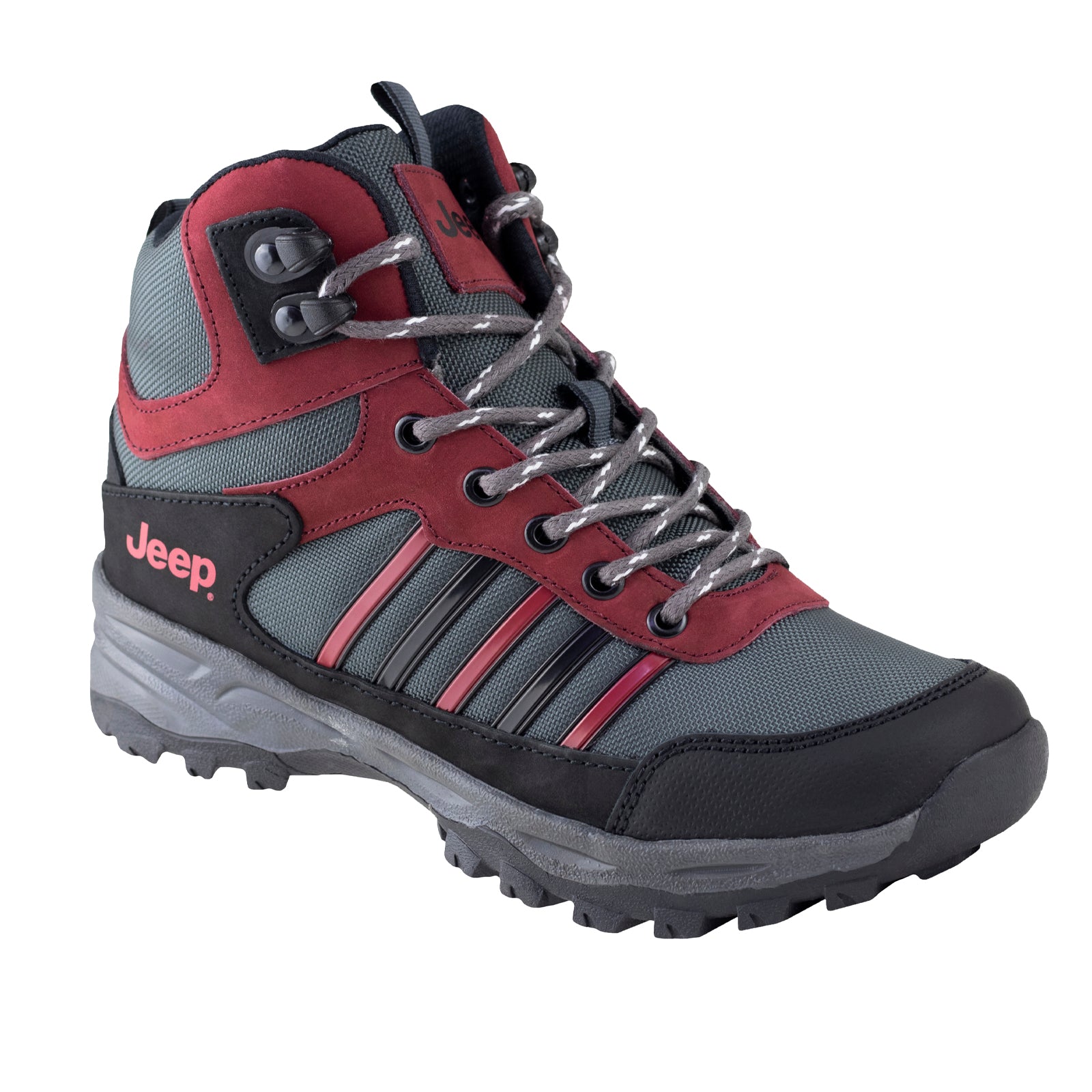 Bota Camping Caballero Jeep Columbus 20002 Tinto