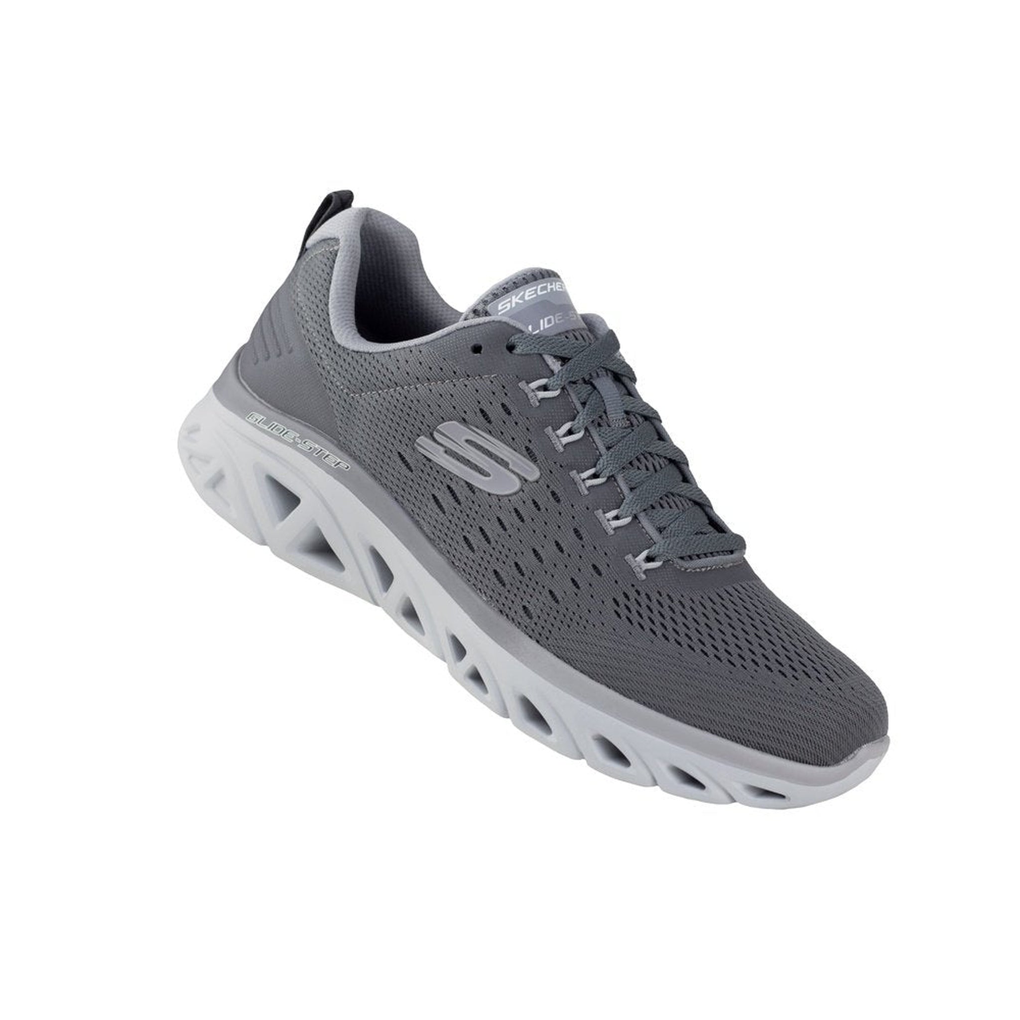 Tenis Skechers Glide-Step New Approach Caballero 232269 Gris