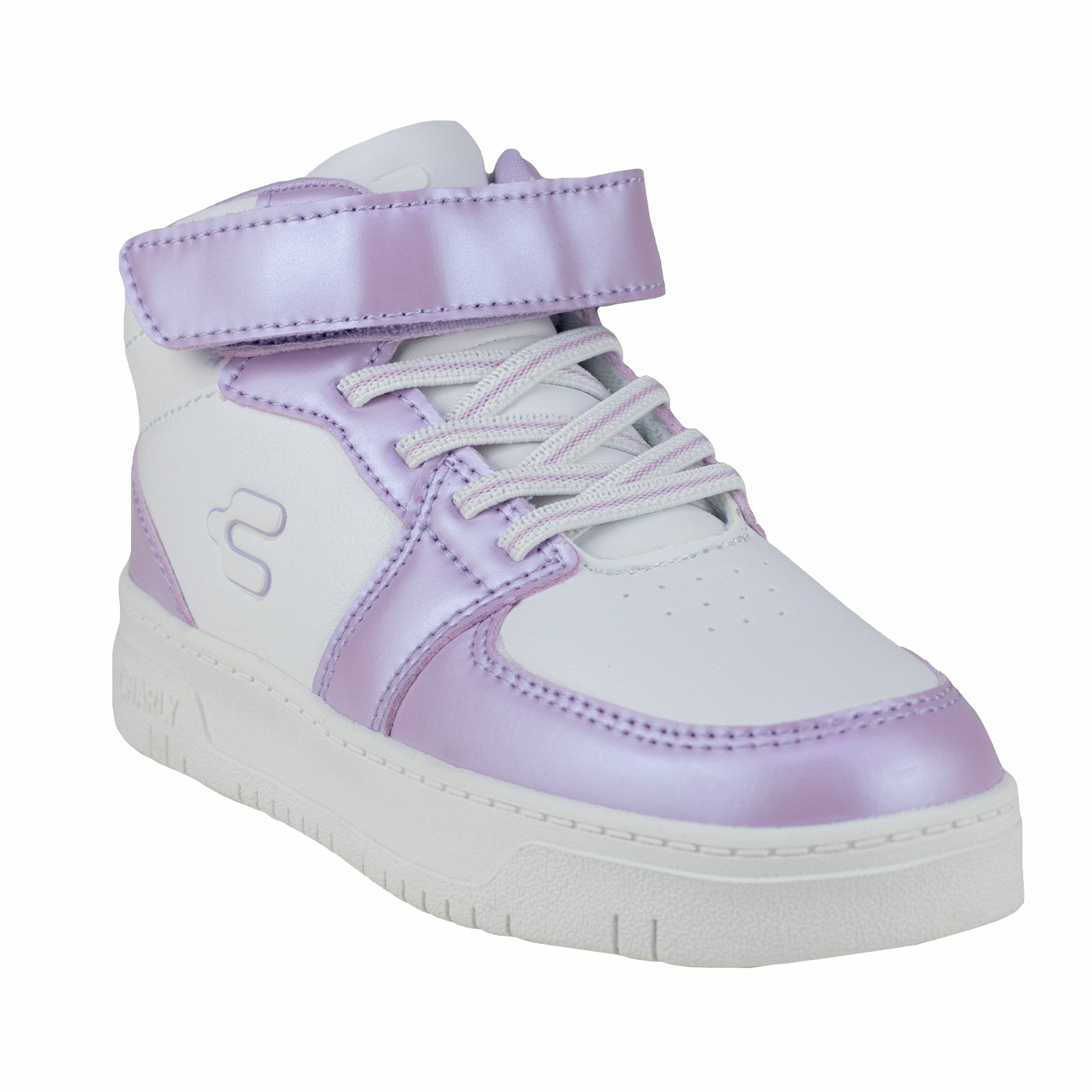 Tenis Bota Casual Para Niña Charly 1079416 Blanco Morado