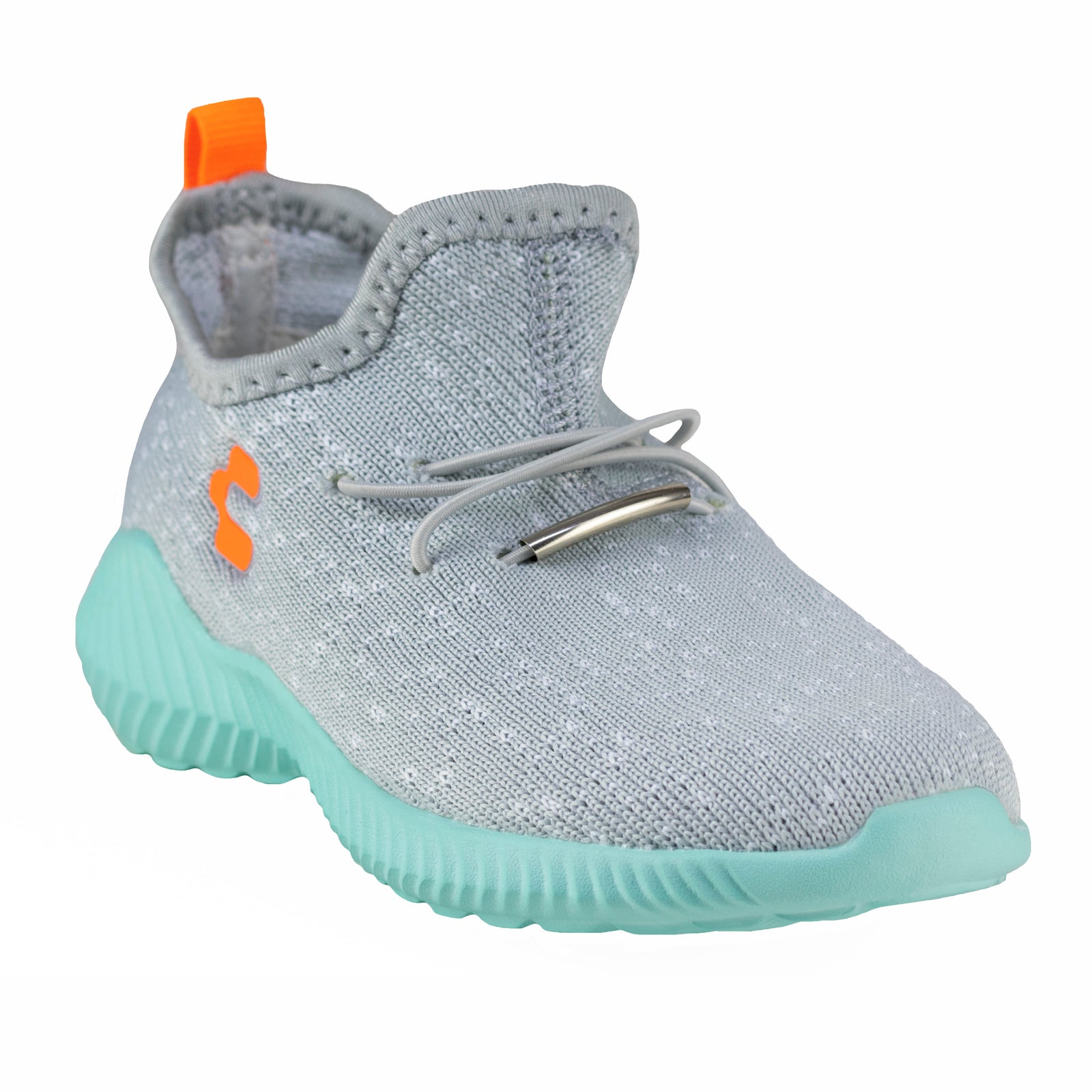 Tenis Running Para Niña Charly 1079284 Gris Aqua