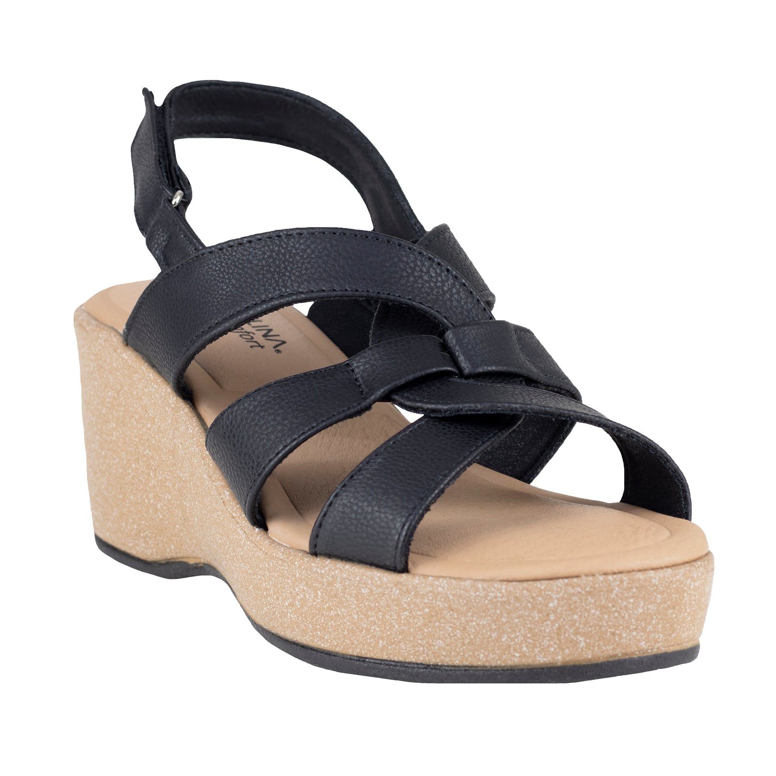 Sandalia De Plataforma Para Dama Lady Paulina 38301 Negro