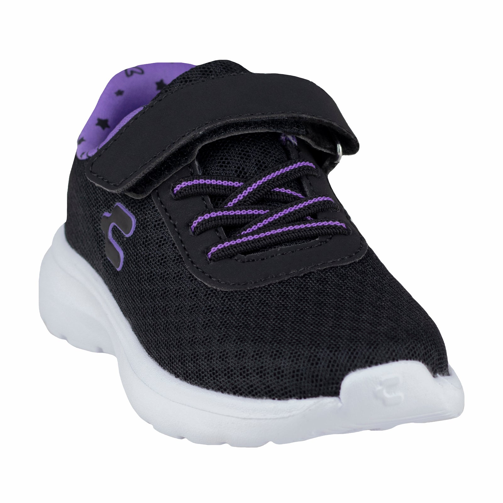 Tenis Urbanos Casual Running Para Niña Charly 1065380 Negro Morado