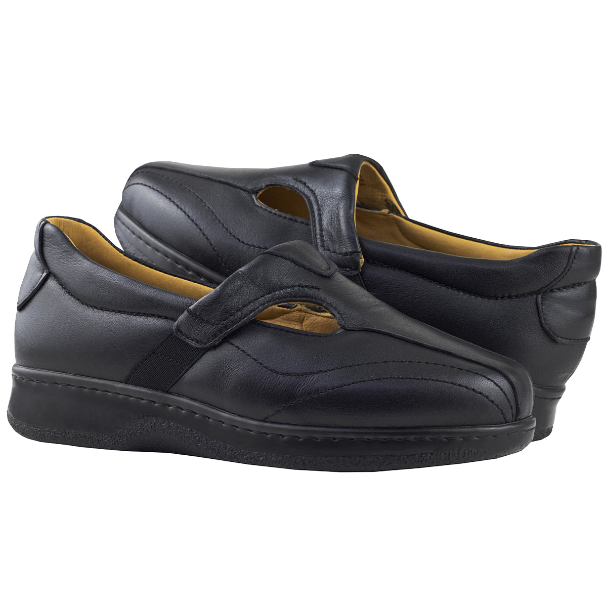 Zapato Para Pie Diabético Dama Terapie 116 Negro