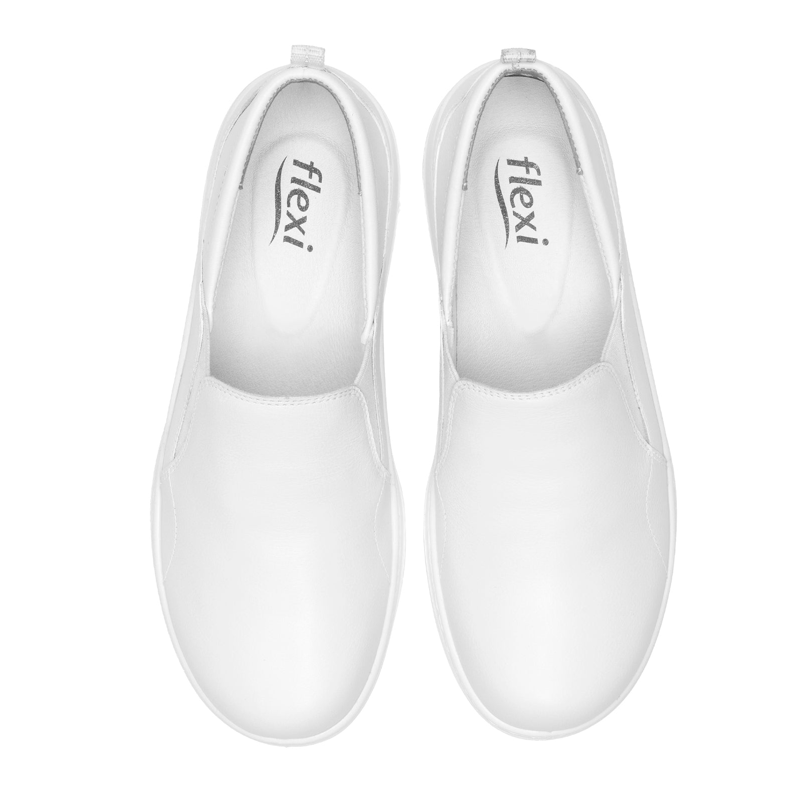 Zapato De Servicio Para Dama Flexi Elinor 110308 Blanco