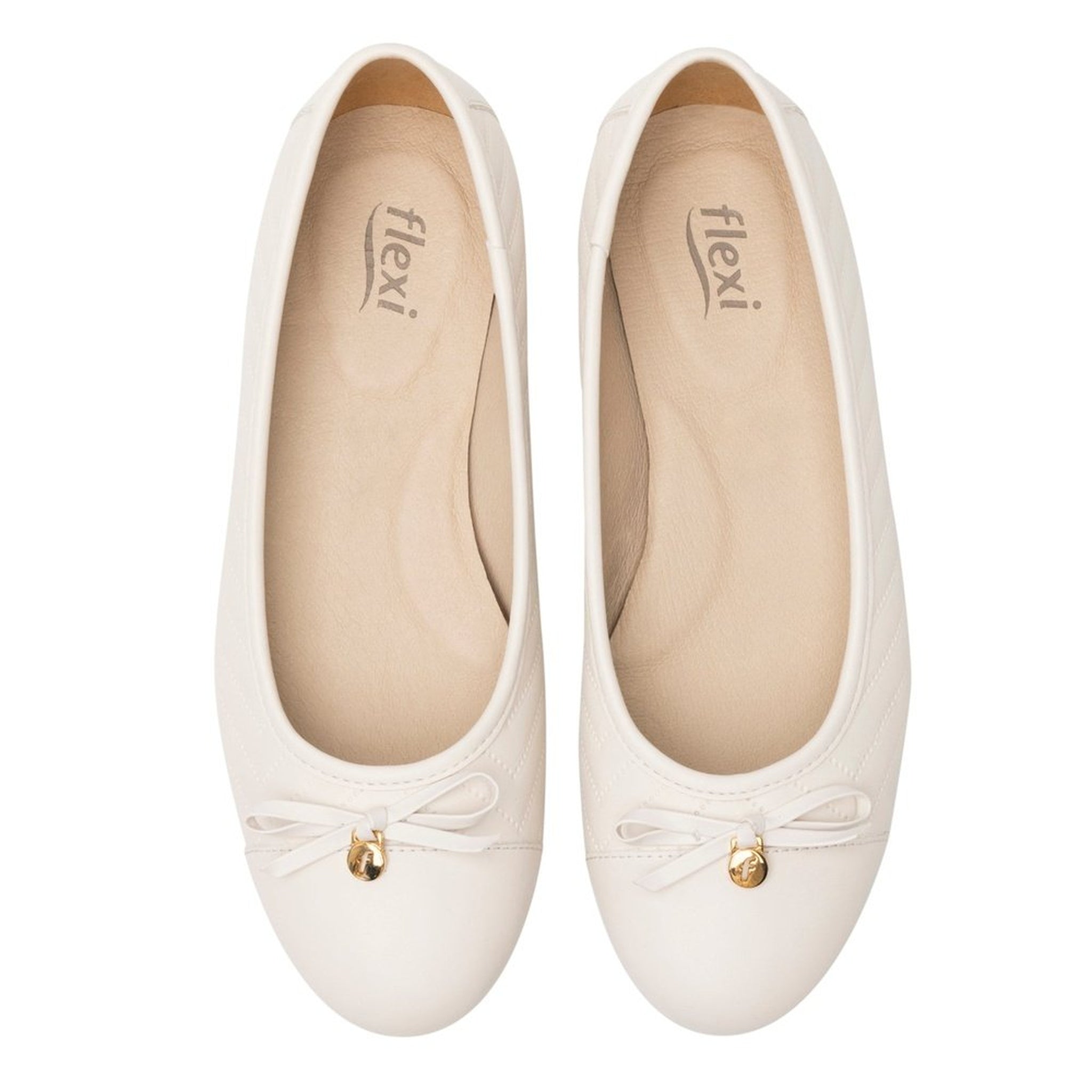 Ballerina Casual Dama Flexi Marie 116310 Blanco