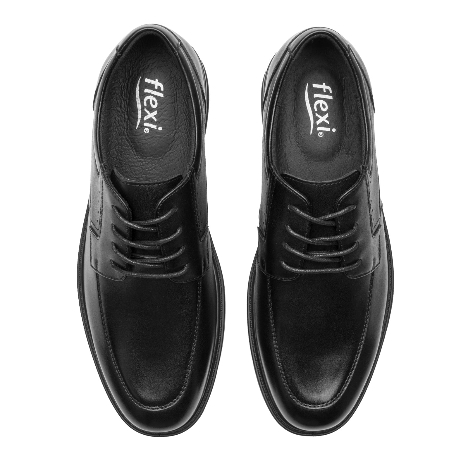 Zapato Derby Para Caballero Flexi Renan 417706 Negro
