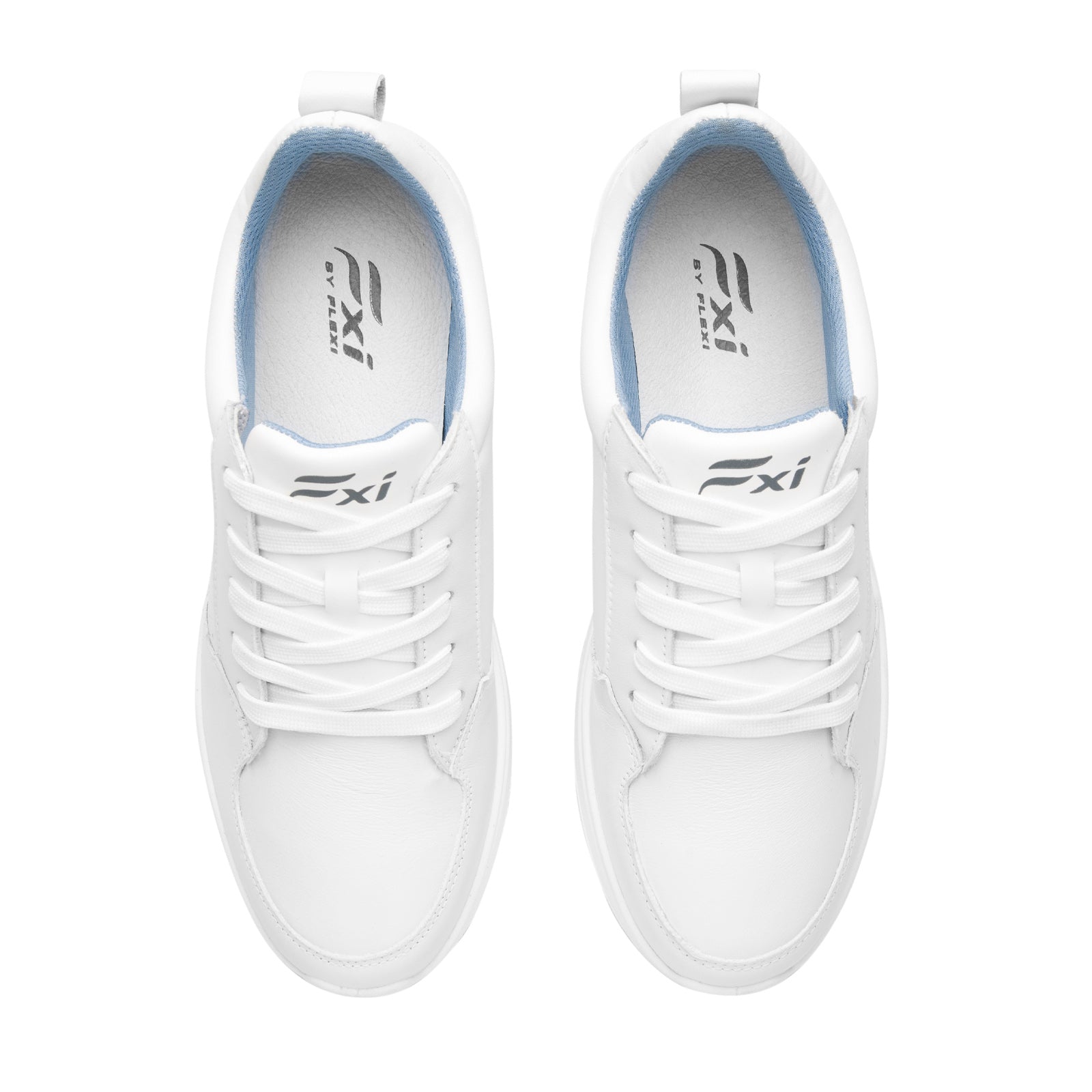 Tenis Confort Casual Para Dama Flexi 117212 Blanco