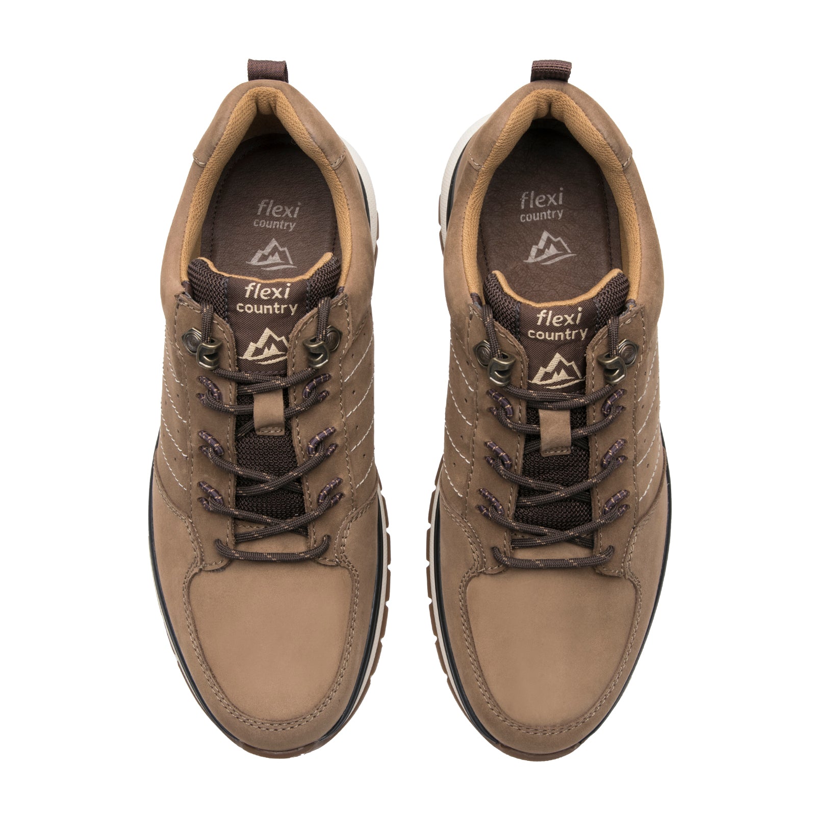 Tenis Confort Para Caballero Flexi Randall 401010 Taupe