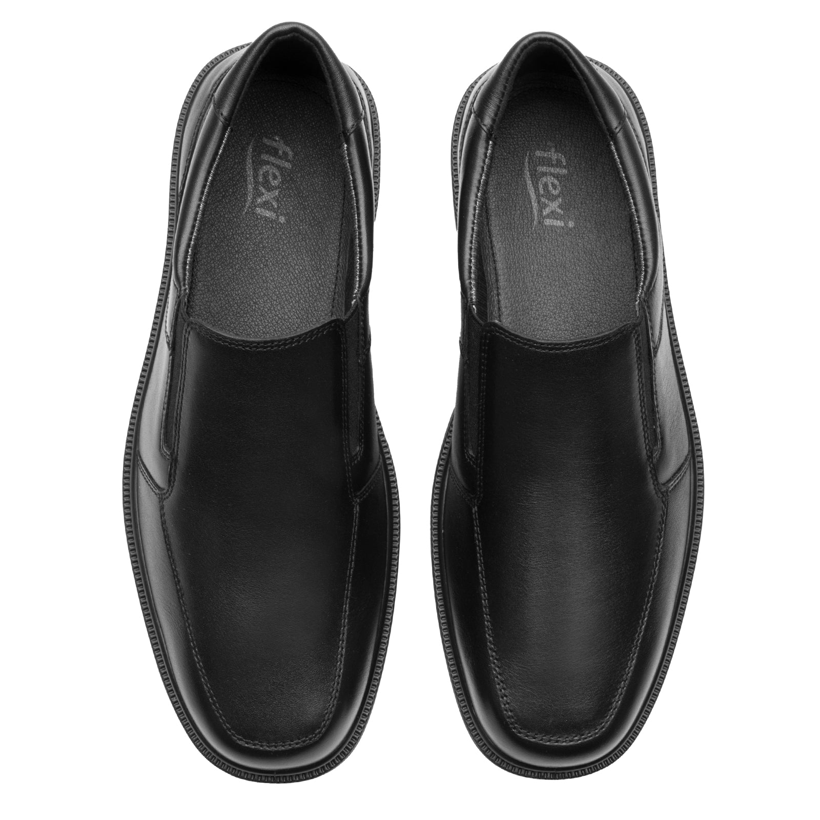 Zapato Slip On Para Caballero Flexi Fazio 419602 Negro