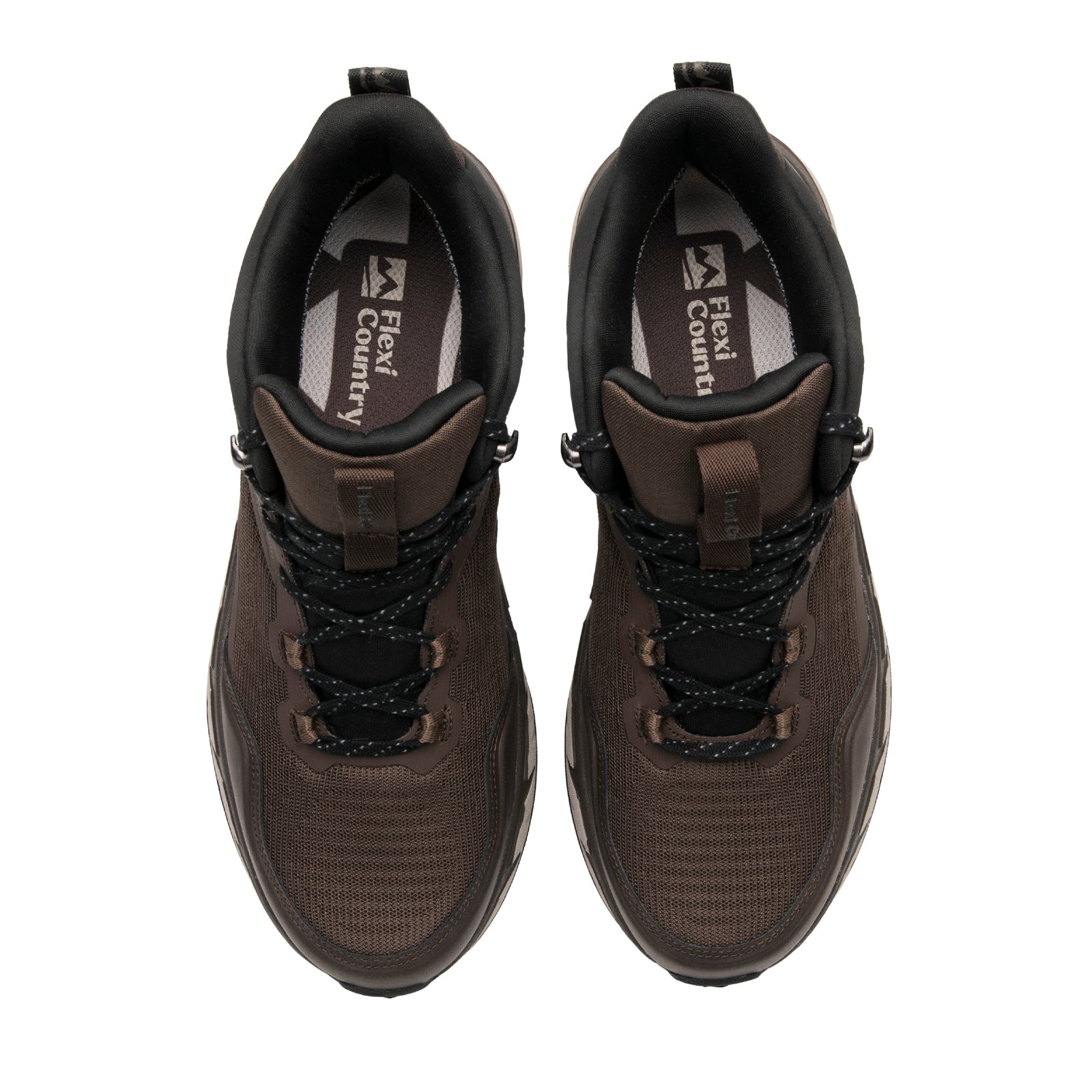 Bota Waterproof Confort Para Caballero Flexi Country 421104 Café