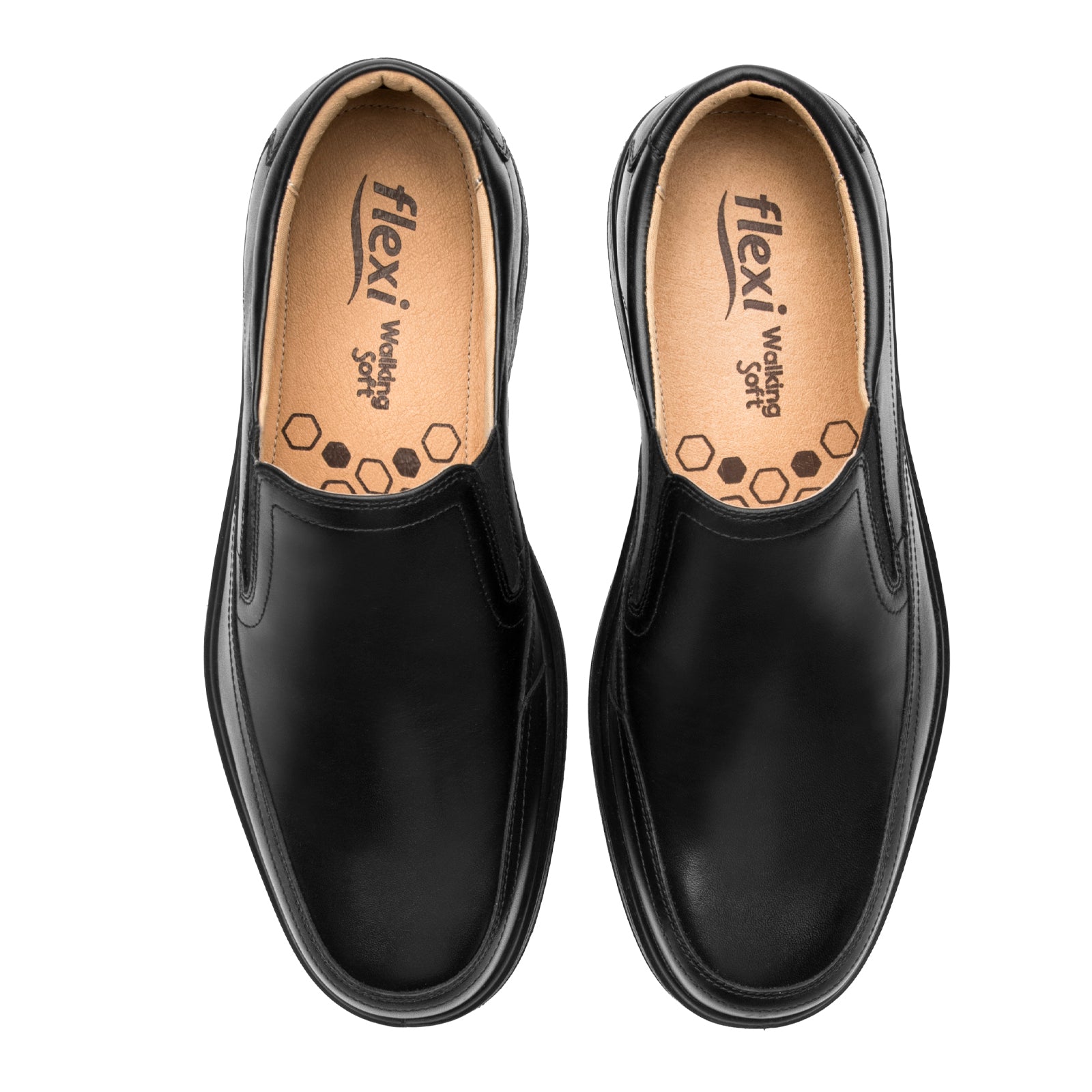 Zapato Mocasín Casual Para Hombre Flexi 59312 Negro