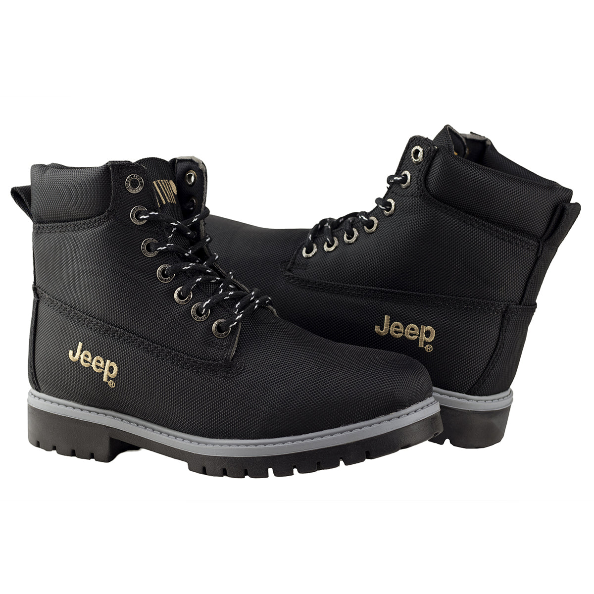 Bota Casual Caballero Jeep Waterproof 3801-20 Negro