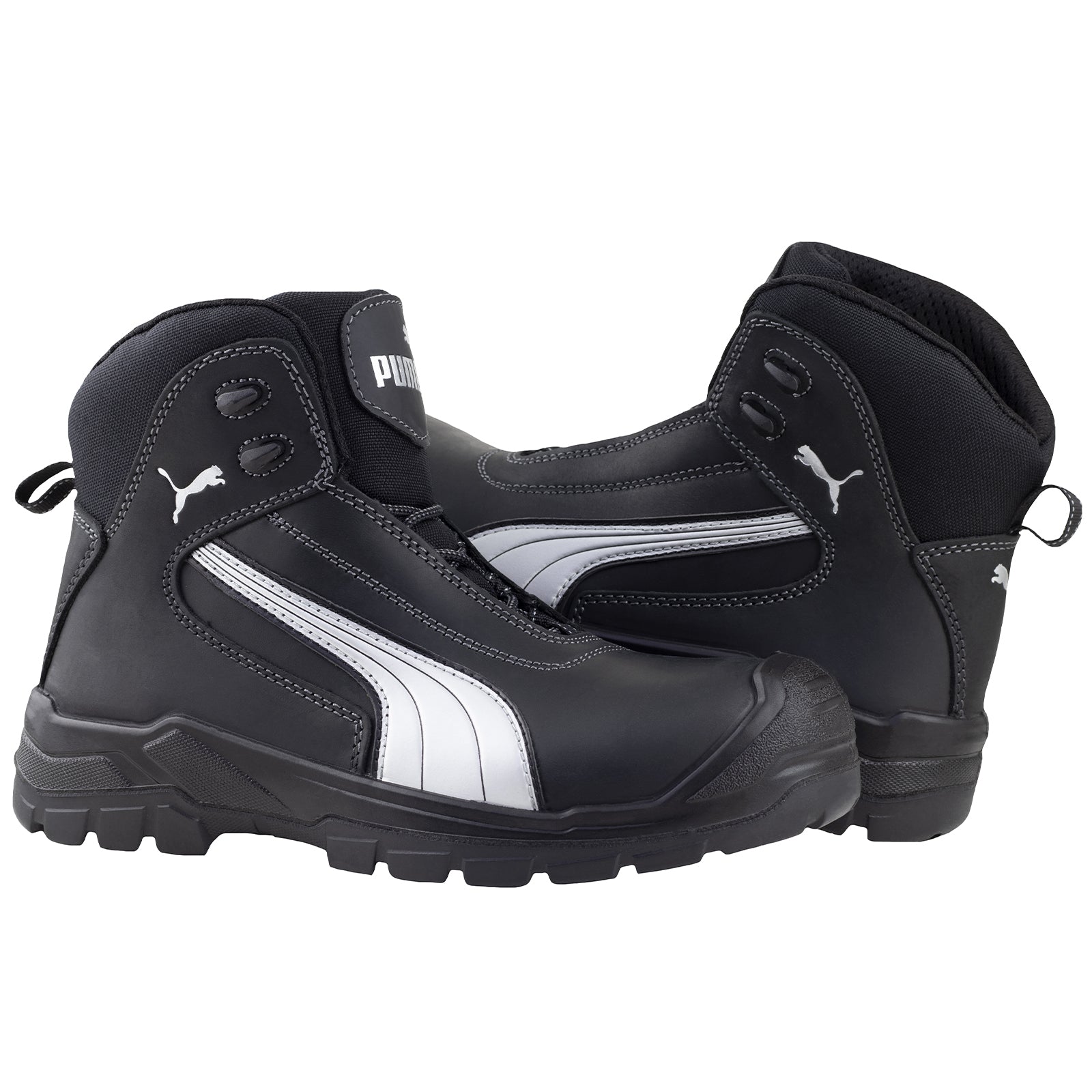 Bota Industrial Dieléctrica Tipo II + III PP+D Caballero Puma Cascades Mid 63.021.4 Black