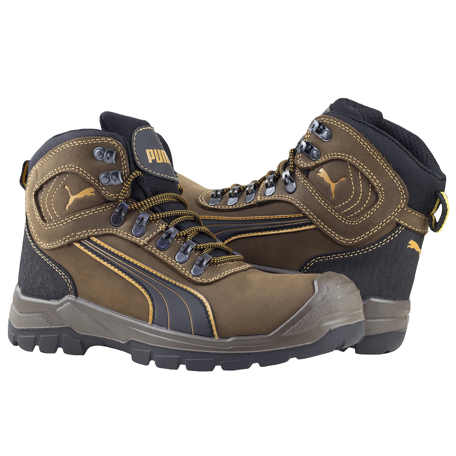 Bota Industrial Dieléctrica Tipo II + III PP+D Caballero Puma Sierra Nevada Mid 63.022.4 Brown