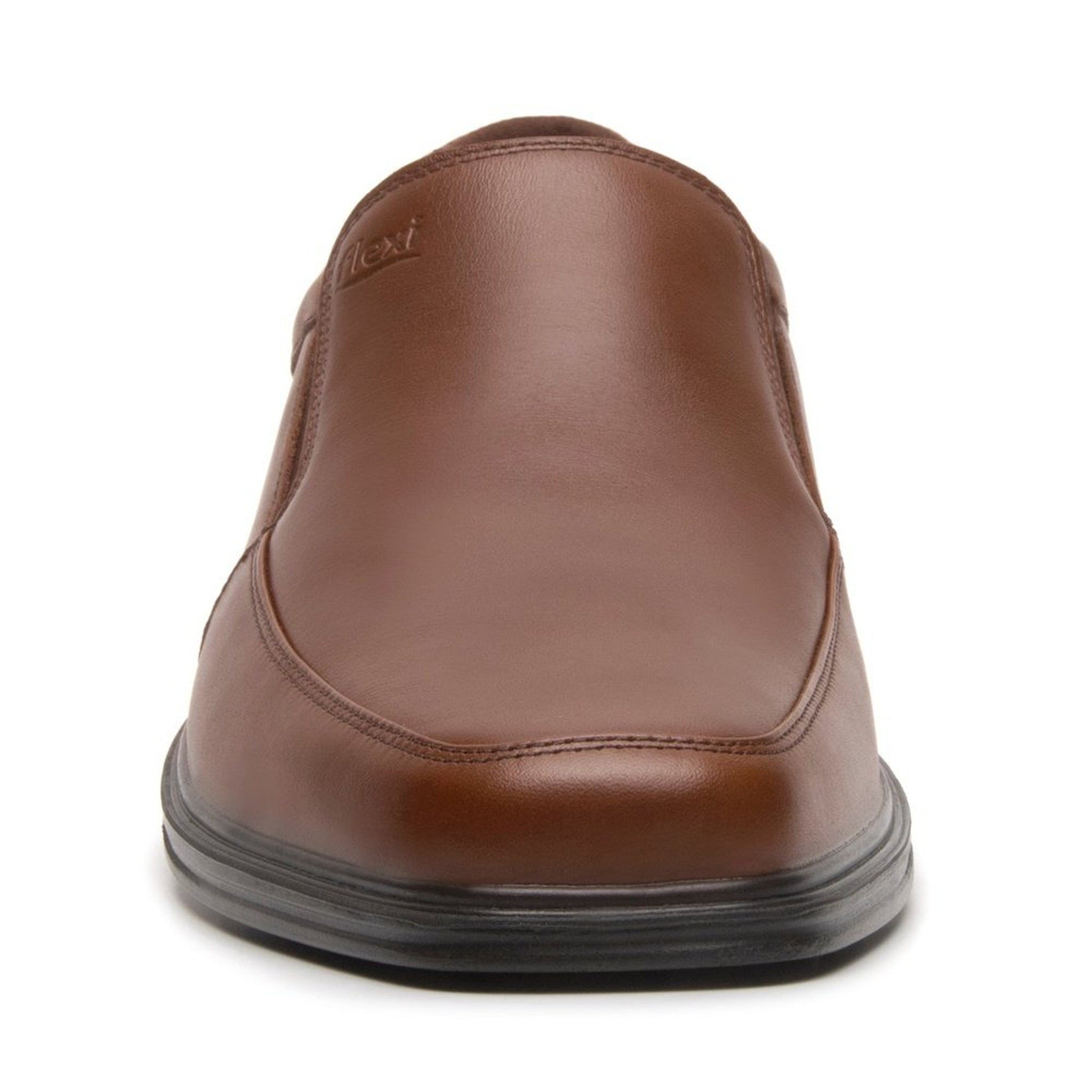 Mocasines Semi Vestir Hombre Flexi 406409 Marrón Shock Point
