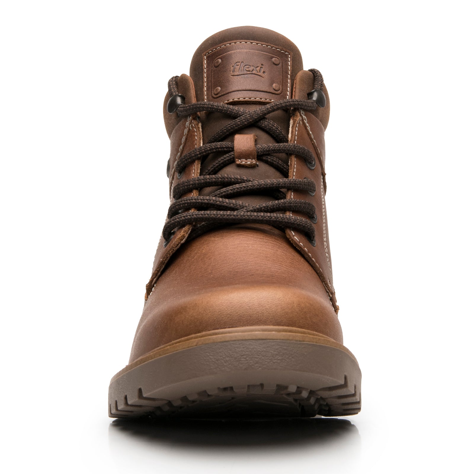 Botin Outdoor Casual Para Dama Flexi 37824 Tan