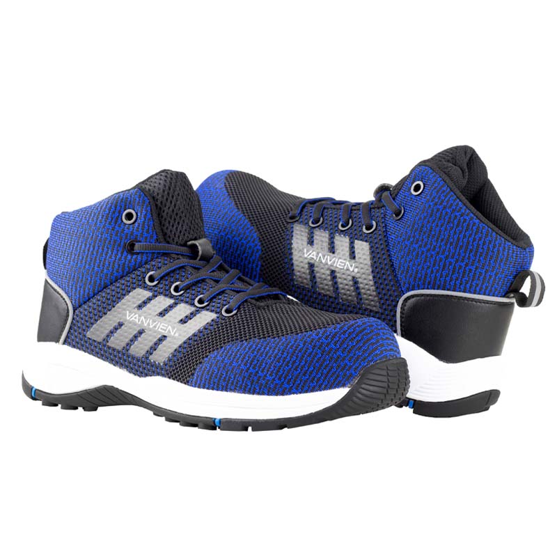 Tenis Bota Industrial Dieléctrica Tipo II + III PP+D Caballero Van Vien VVFE08 Azul