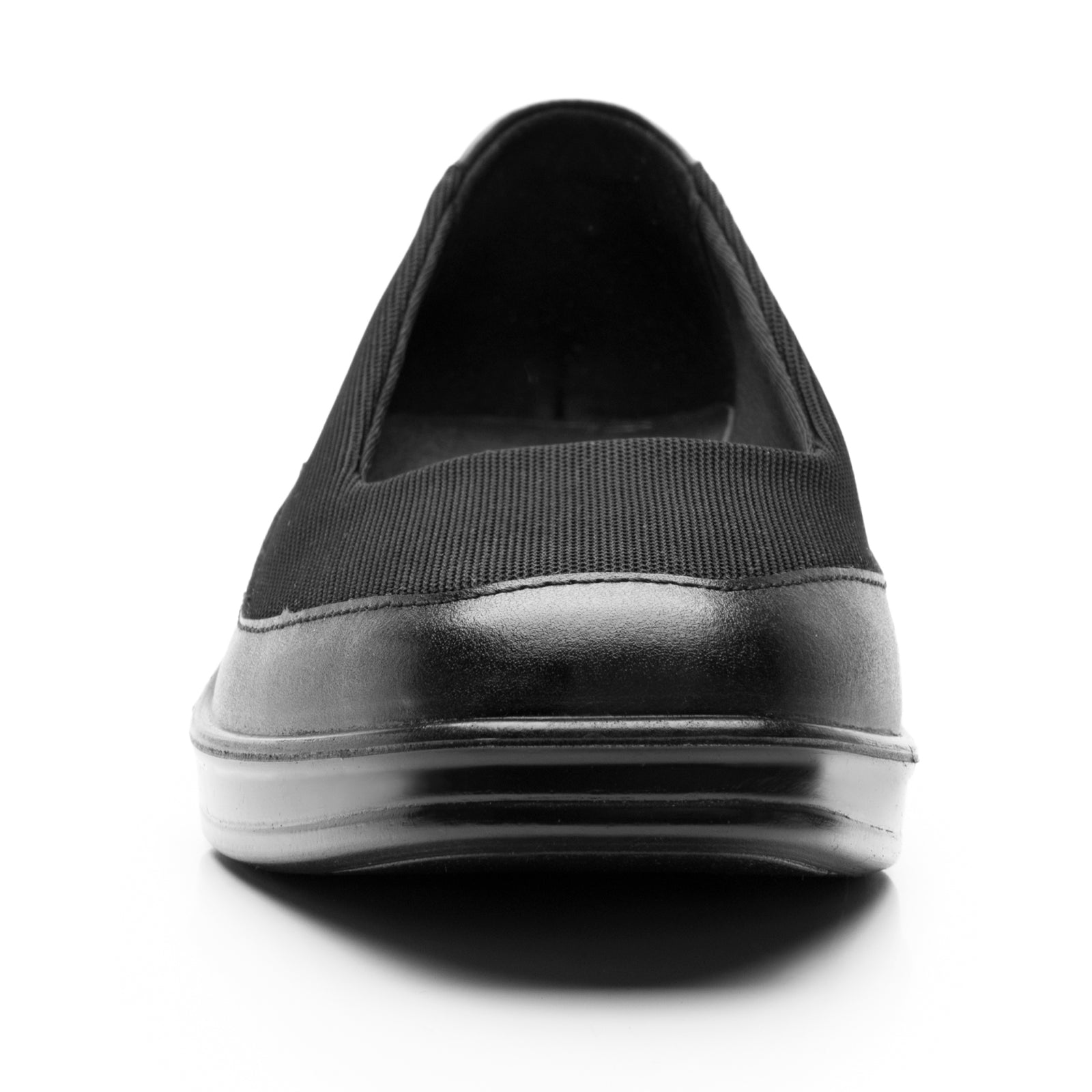 Zapato Balerina Tacón Cuña Para Dama Flexi 136702 Negro