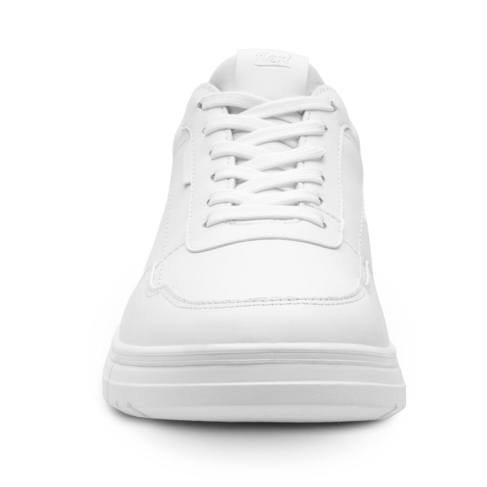 Tenis Casual Confort Piel Para Dama Flexi 137902 Blanco
