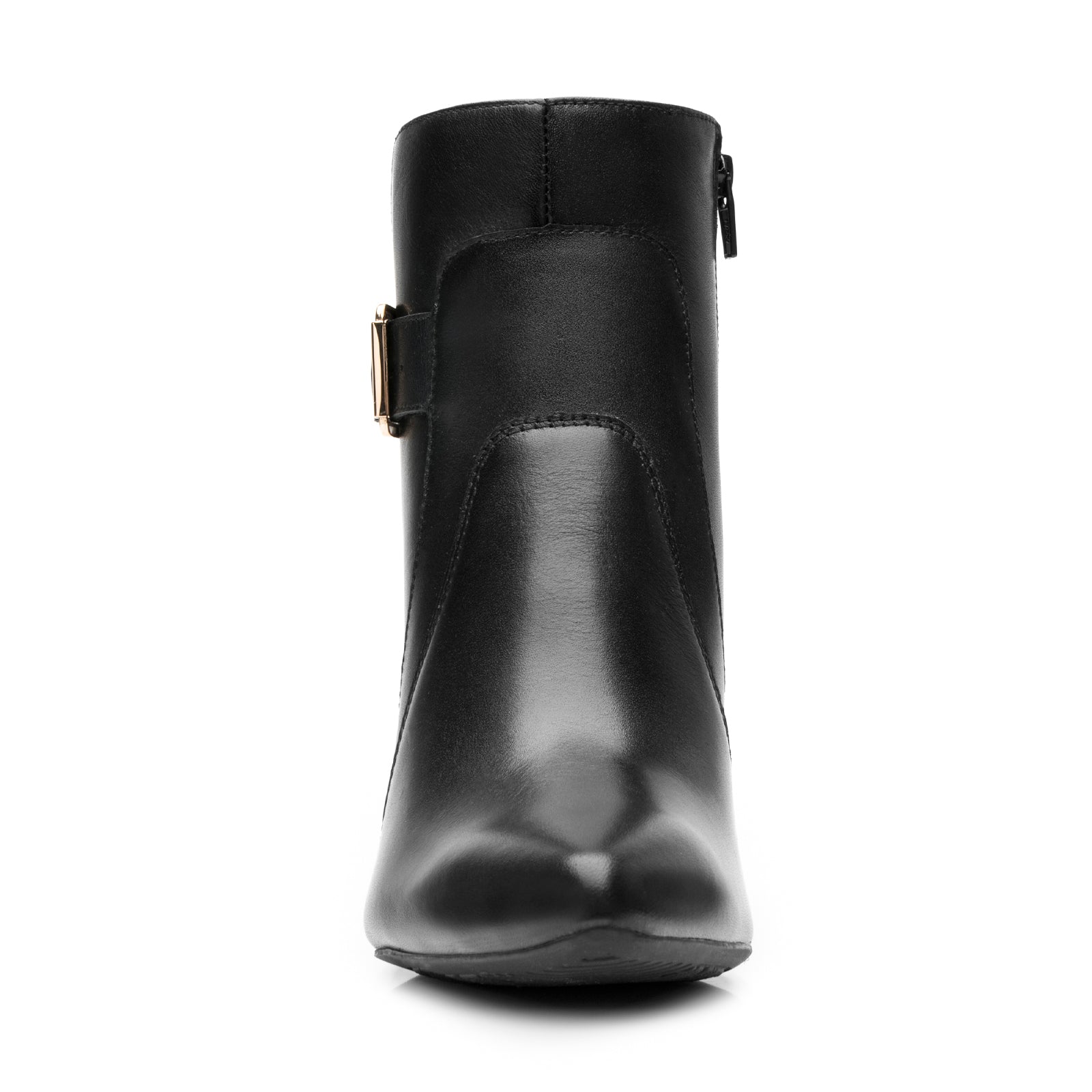 Botín Tacón Alto Puntal Para Dama Flexi 104522 Negro