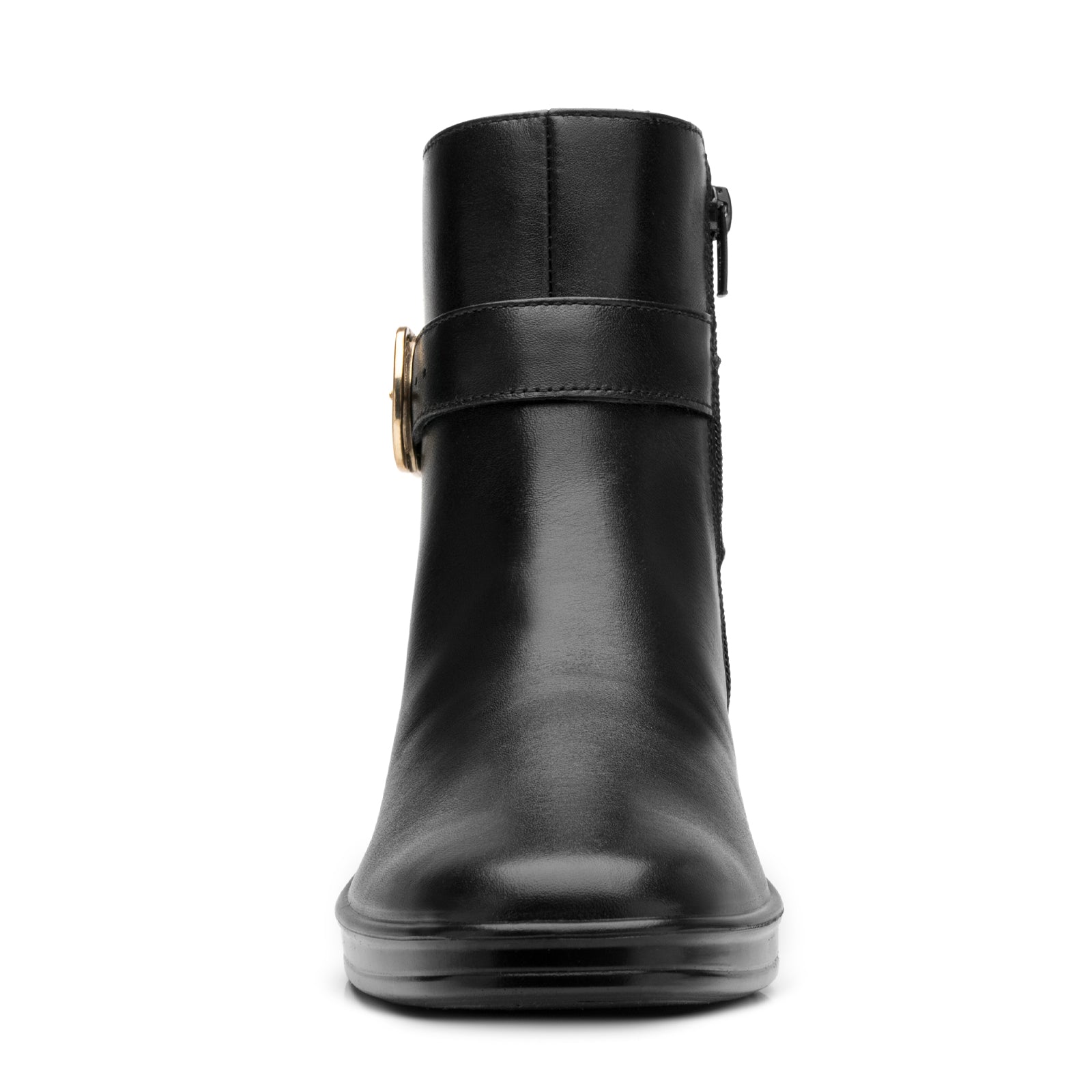 Botín Tacón Cuña Casual Para Dama Flexi 136705 Negro