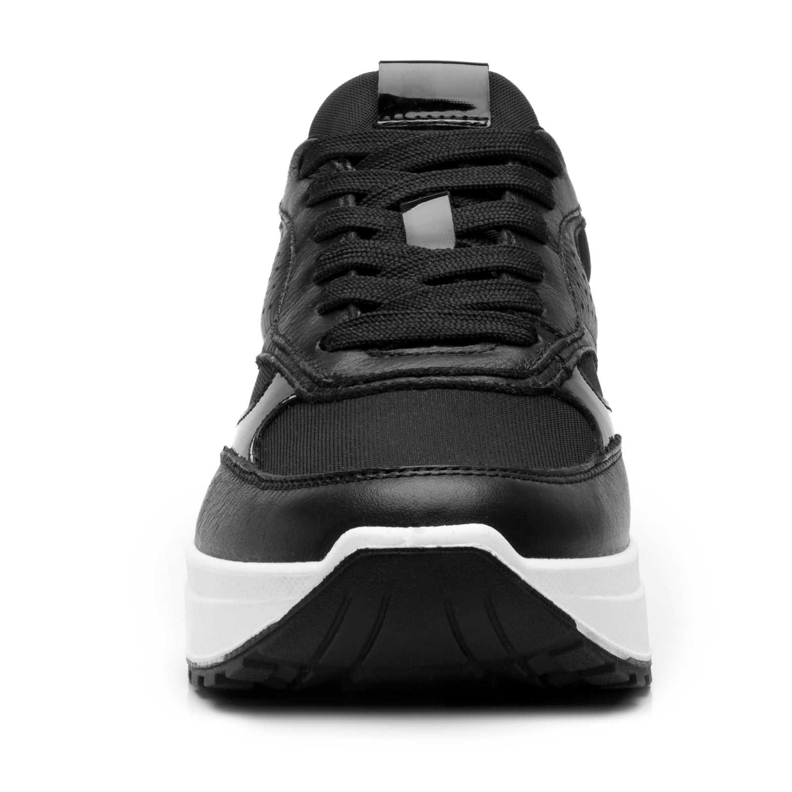 Tenis Casual Cómodos Para Dama Flexi 117210 Negro
