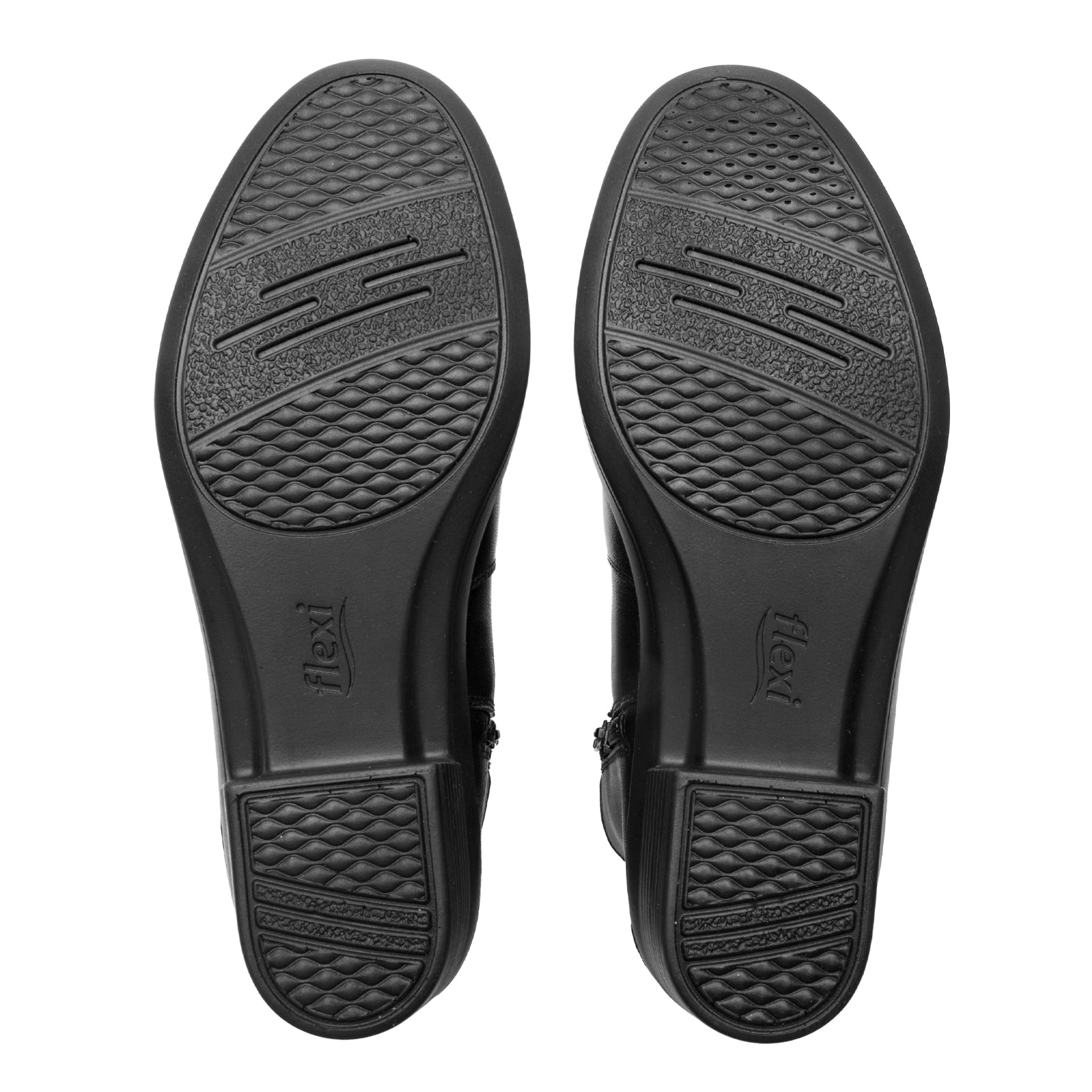 Botín Casual Confort Hebilla Para Dama Flexi 130008 Negro