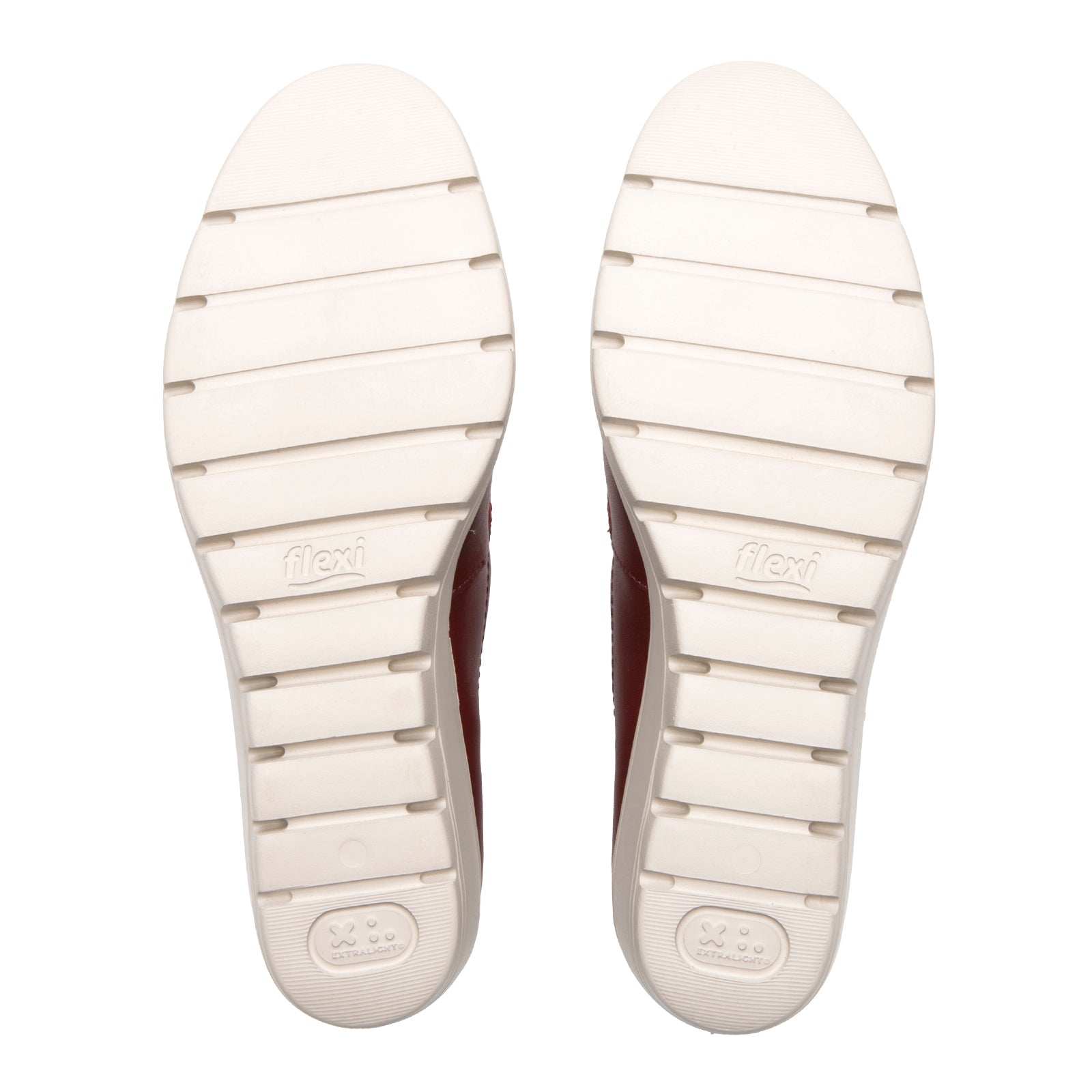Loafer Con Plataforma Para Dama Flexi Cataleya 104806 Cherry