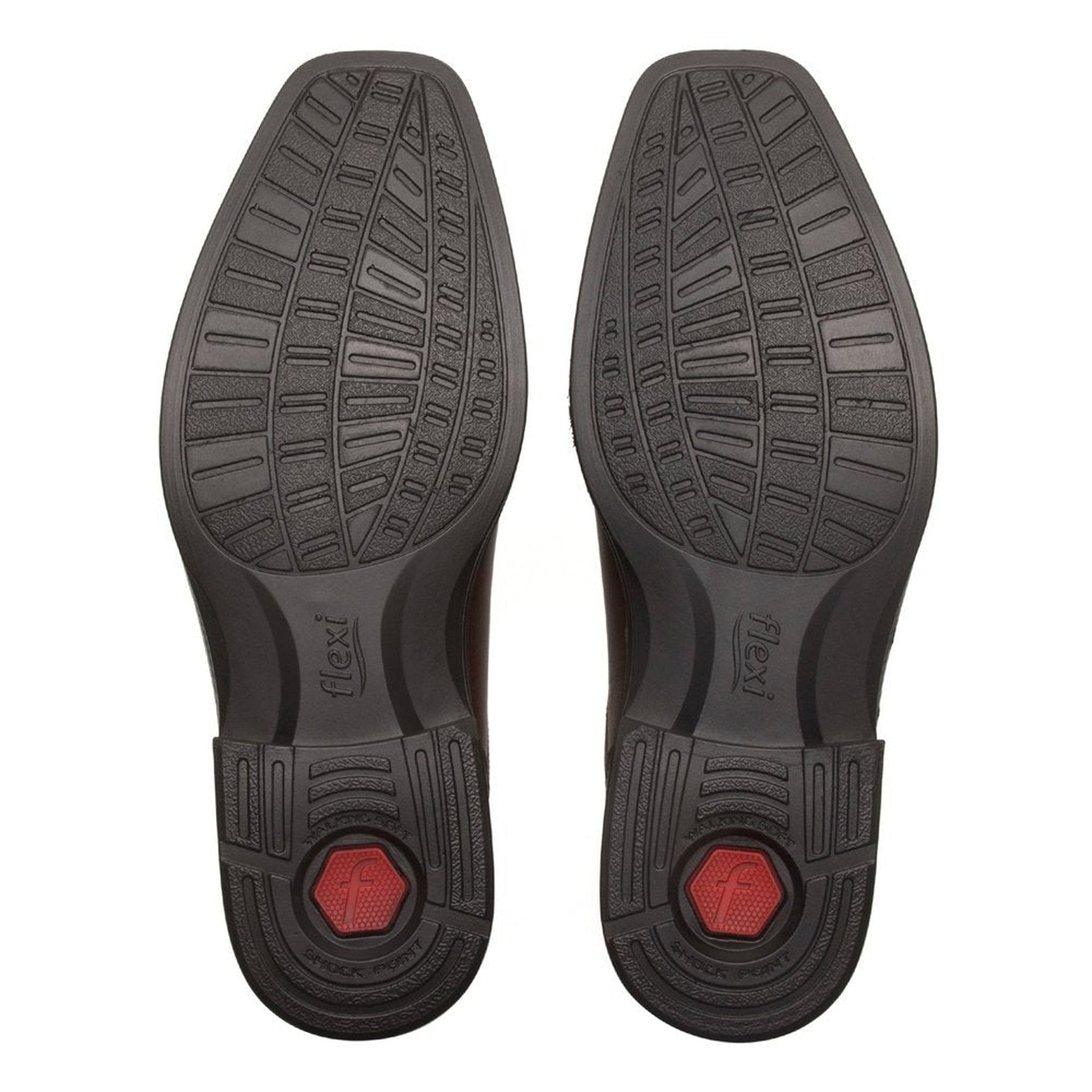 Mocasines Semi Vestir Hombre Flexi 406409 Marrón Shock Point