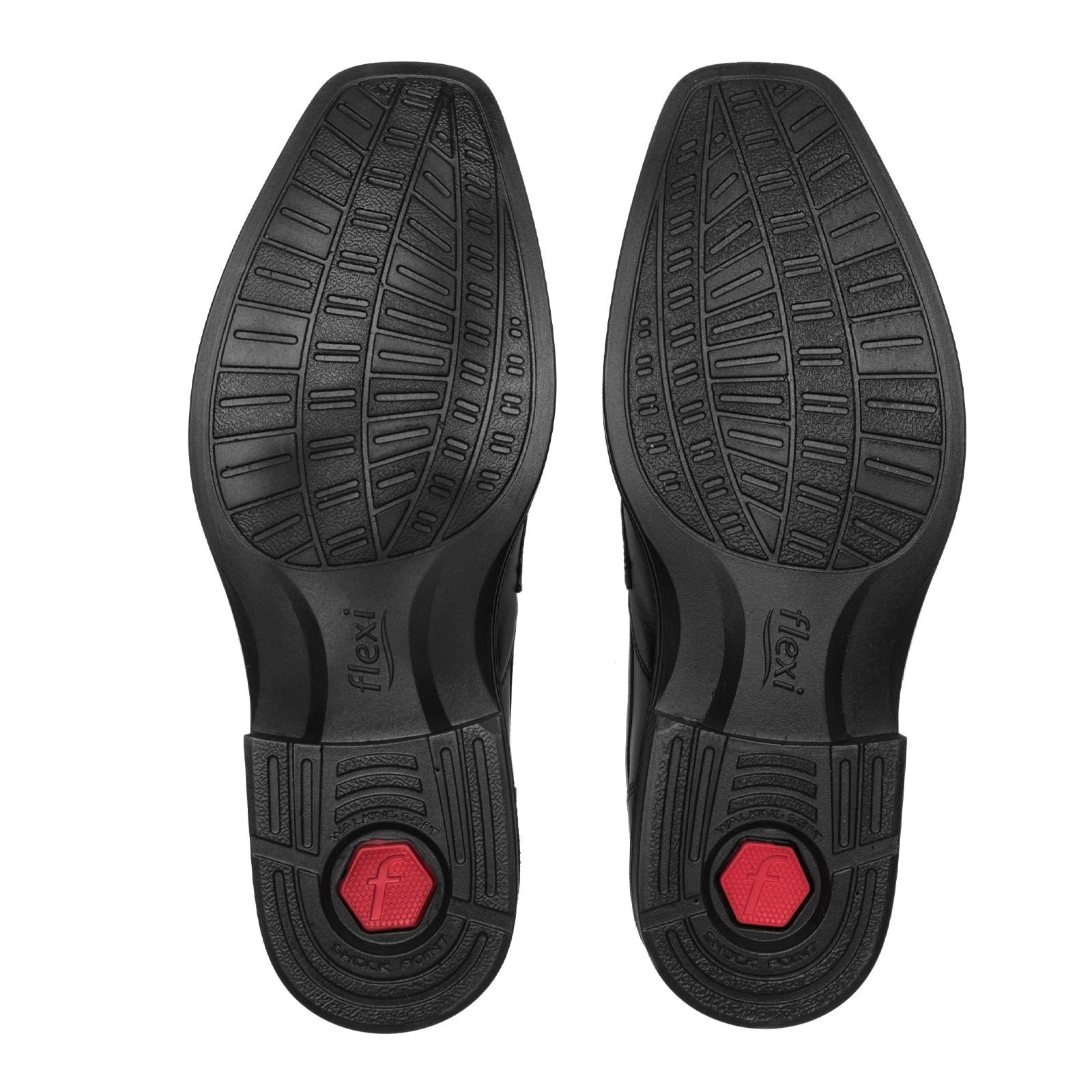 Zapato Mocasín Semivestir Para Caballero Flexi 406410 Negro