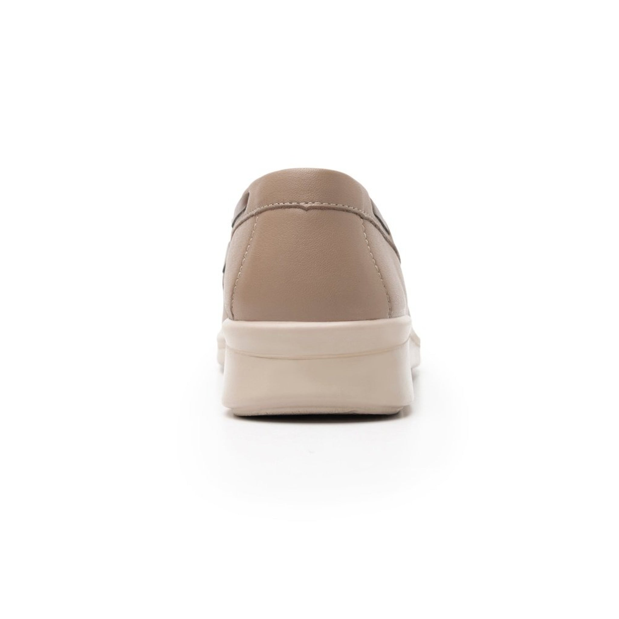 Mocasines Mujer Flexi 124505 Taupe Detalle Hebilla Confort